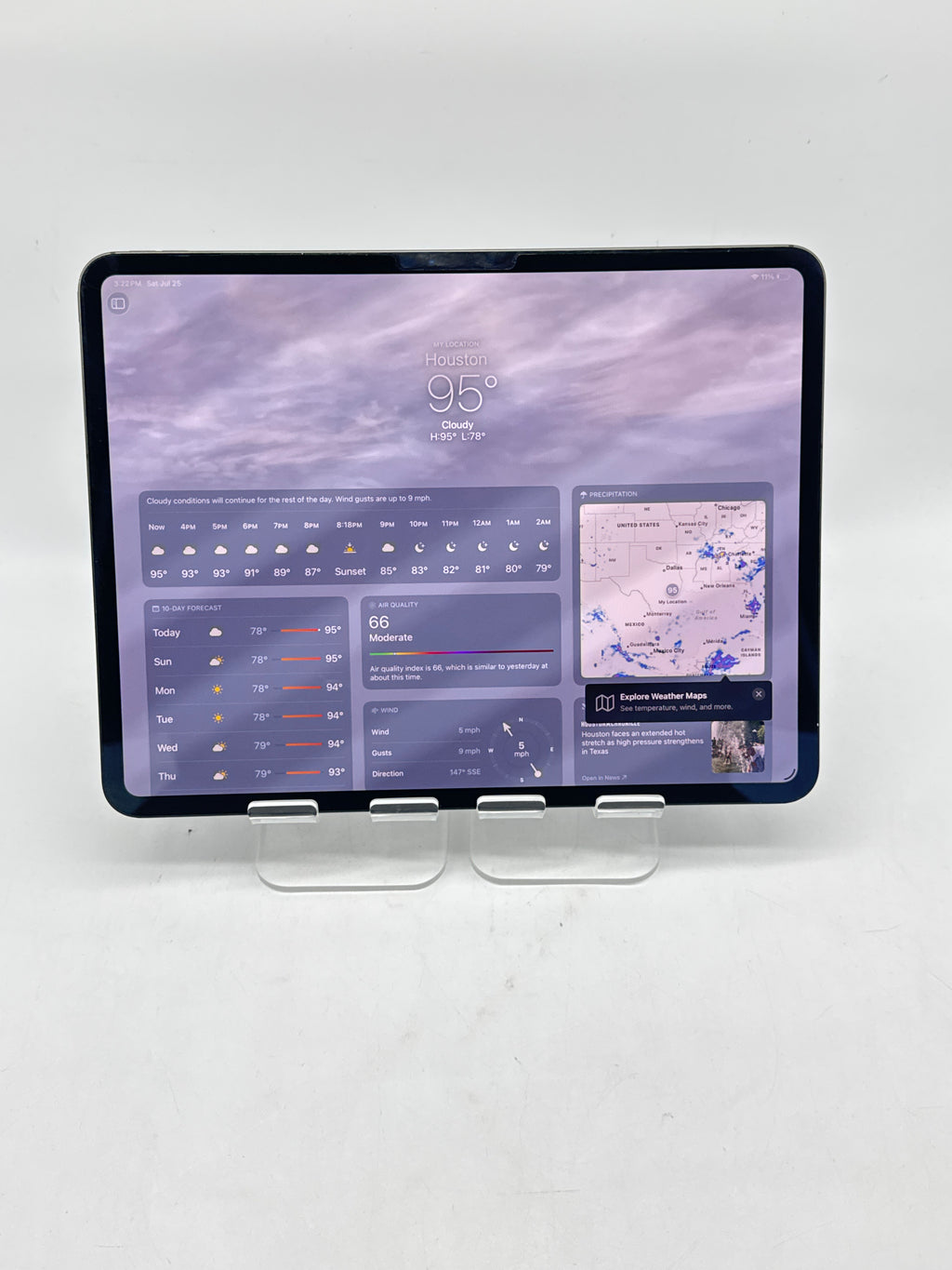 Verizon Apple iPad Pro 13" M4 A2926 256GB Wi-Fi + Cell - Used