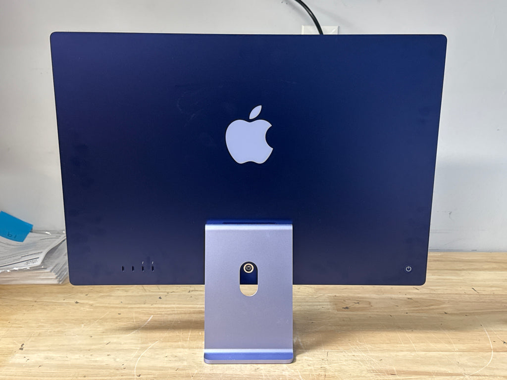 Apple iMac 24" M1 7-Core 8GB RAM 256GB SSD Purple - Used