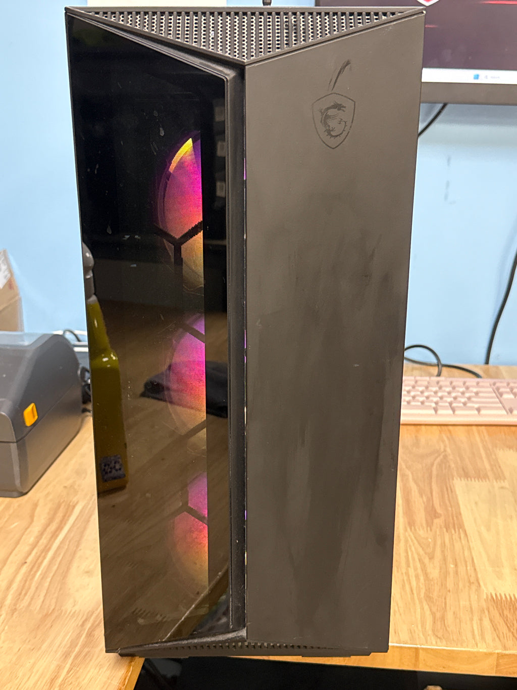 MSI PC Ryzen 7 5800X 16GB RAM 1TB SSD RX 6500 XT Black