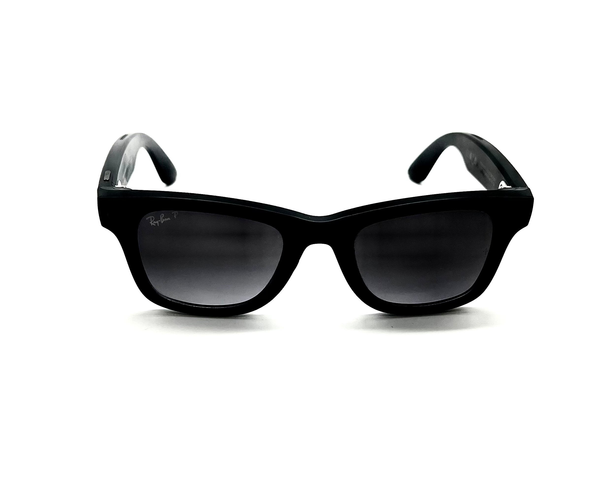 Meta RayBan Wayfarer Black Smart Glasses - Used