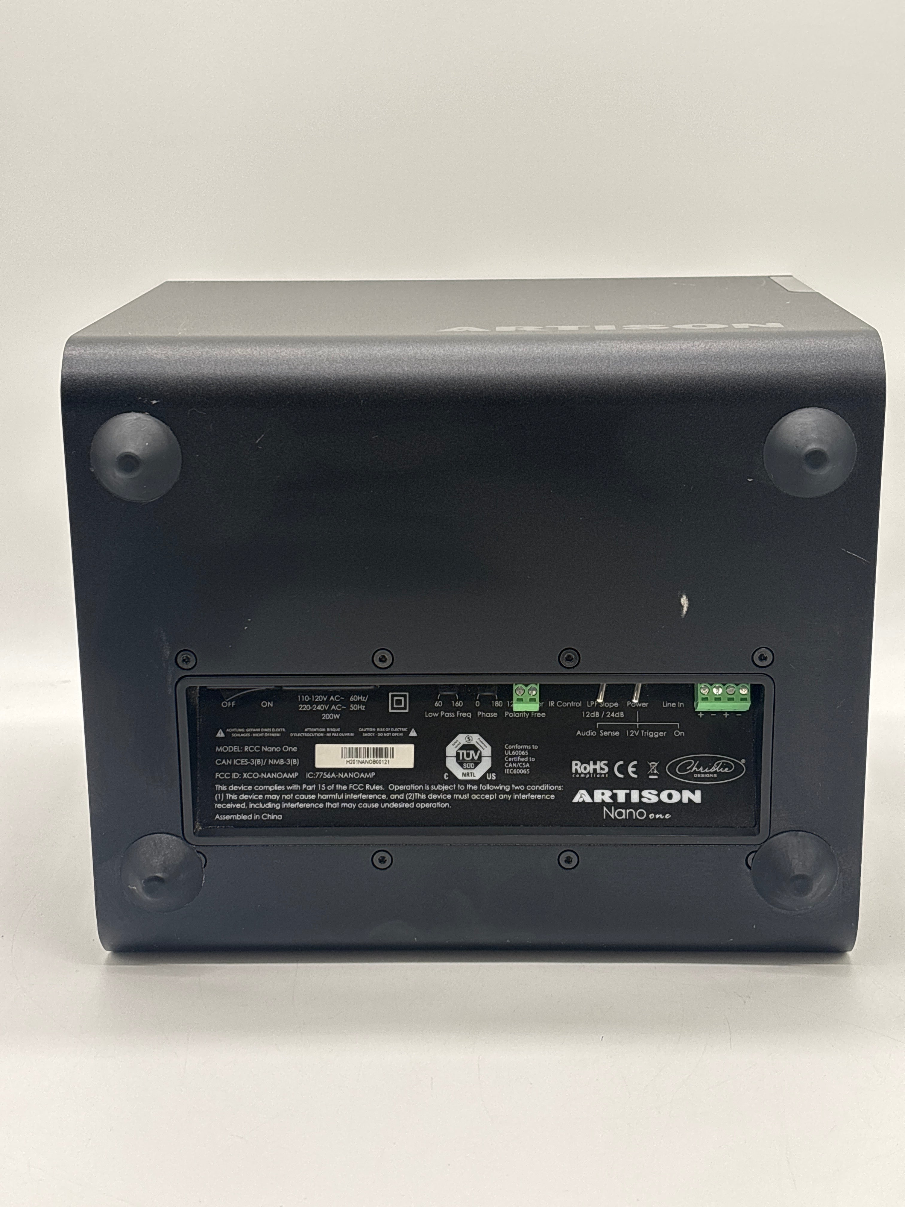 Artison RCC Nano One Subwoofer Black - Used