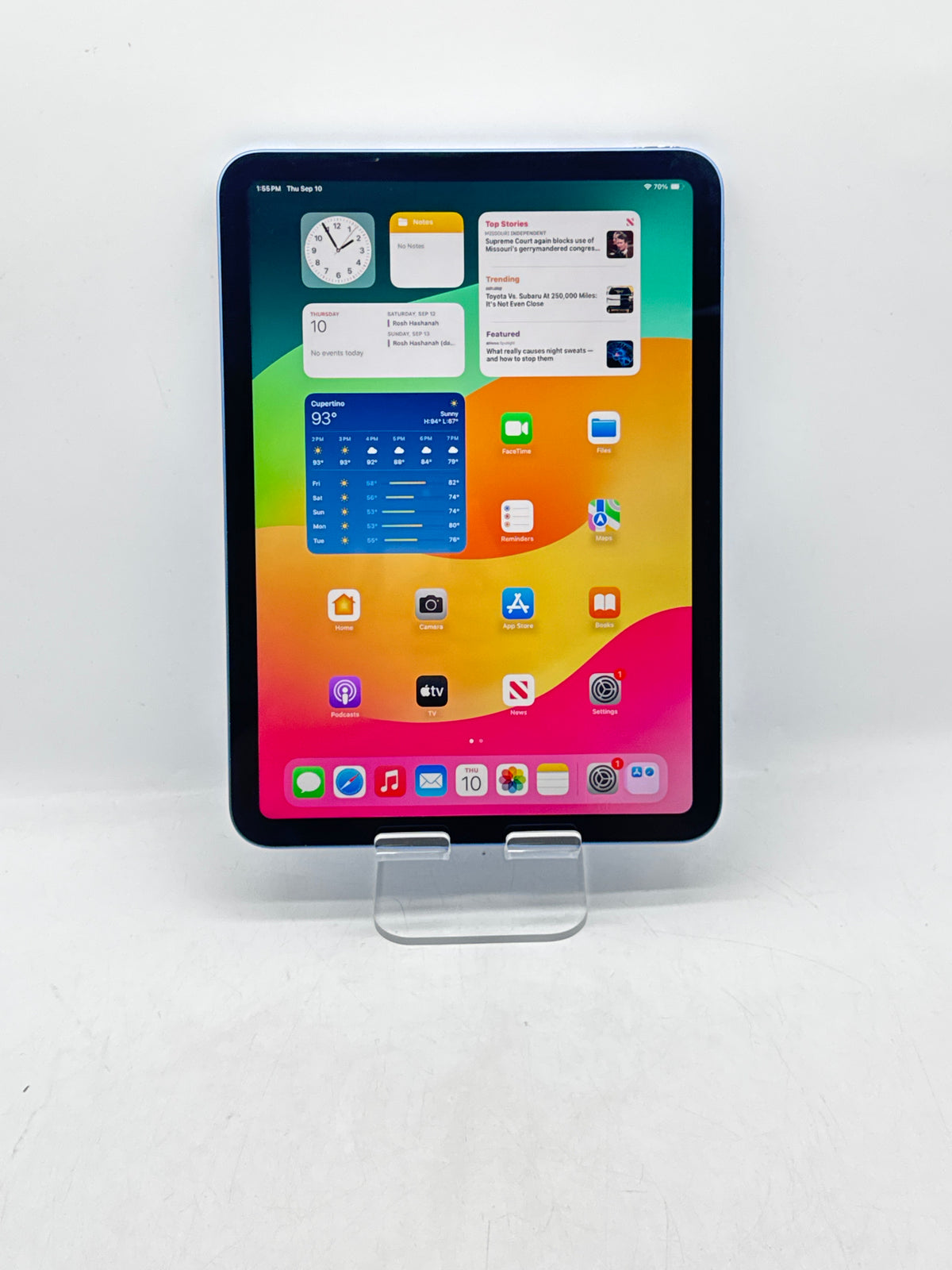 Apple iPad 10.9" A2696 64GB Wi-Fi Blue - Used