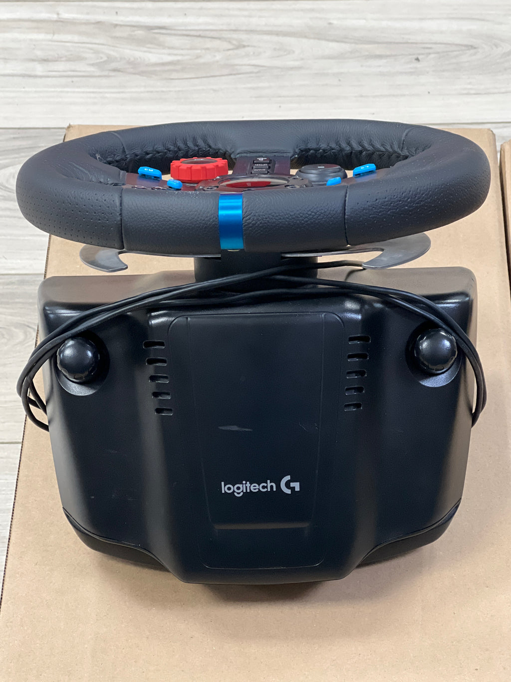 Logitech G29 Racing Wheel Black with Pedals and Shifter for PlayStation