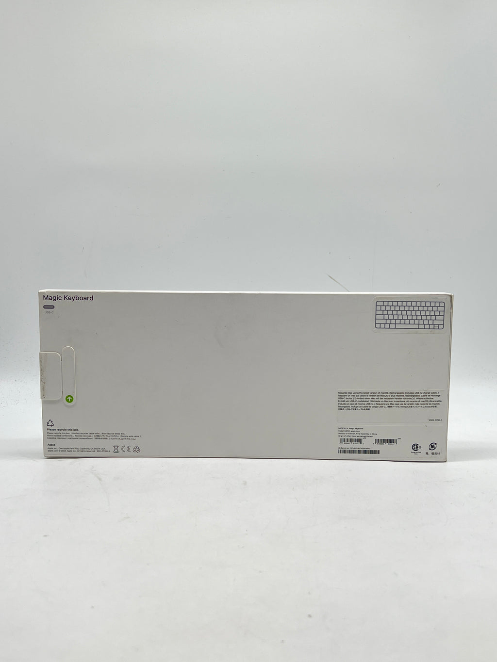 Apple Magic Keyboard A3203 US English Bluetooth USB-C White - New