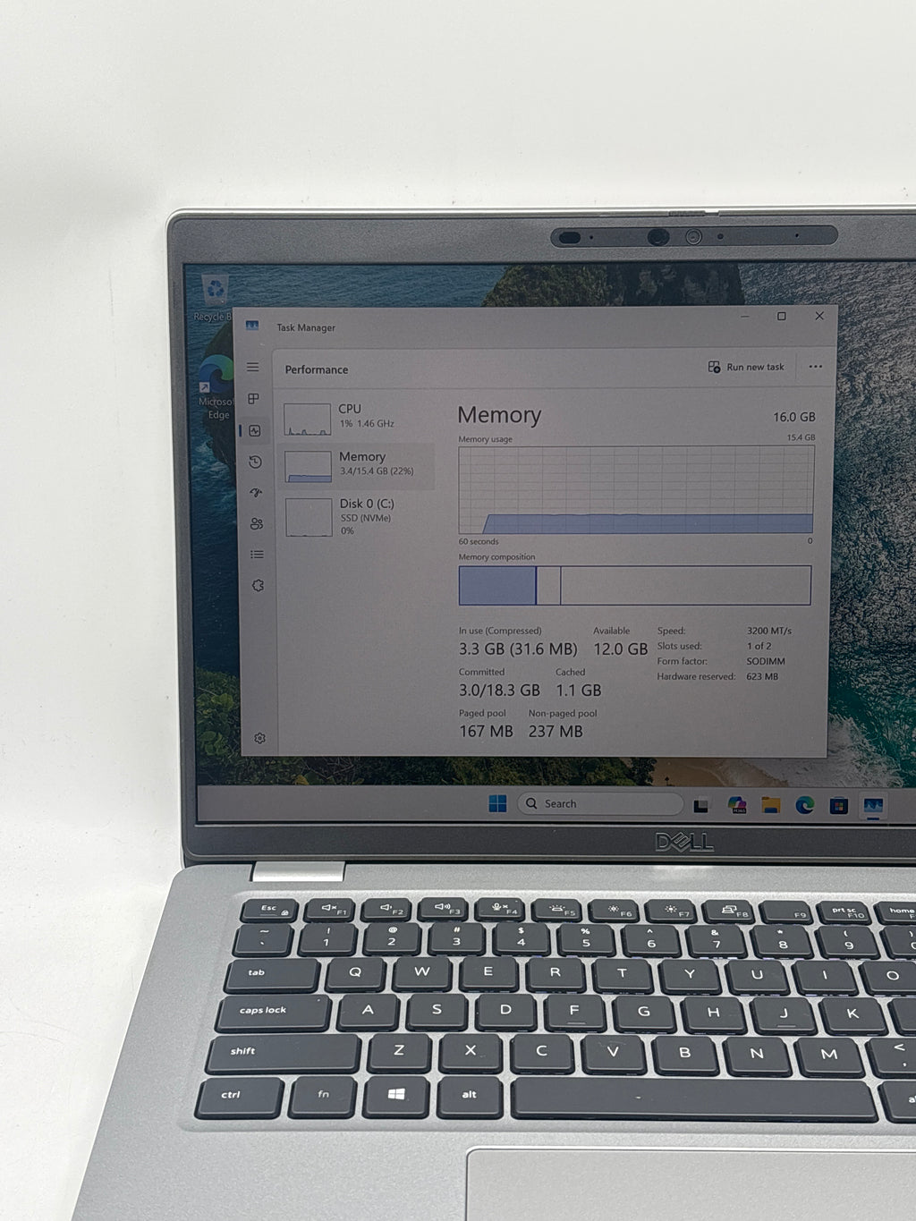Dell Latitude 5420 Touch 14" Core i5-1145G7 16GB RAM 256GB SSD
