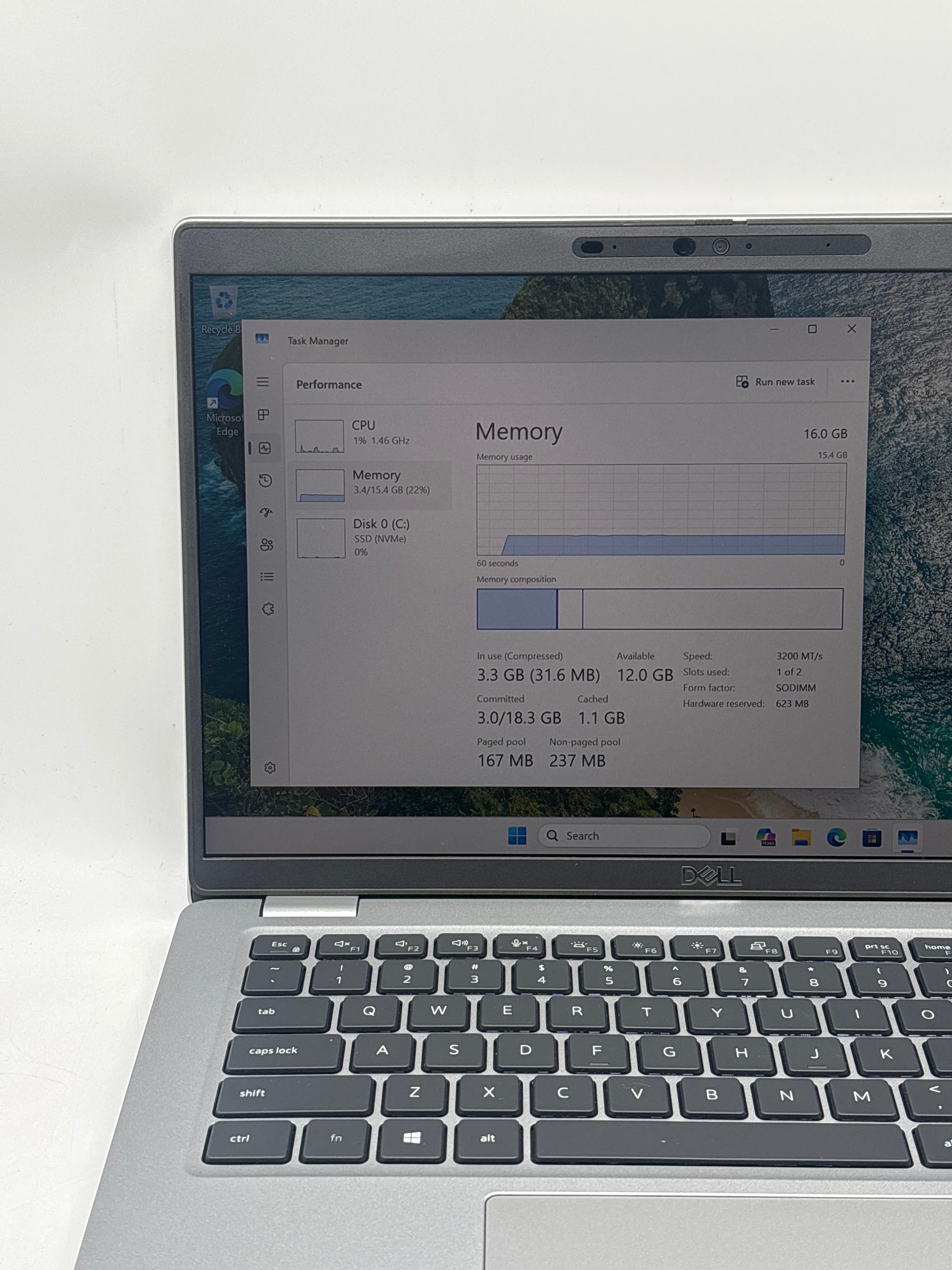 Dell Latitude 5420 Touch 14" Core i5-1145G7 16GB RAM 256GB SSD