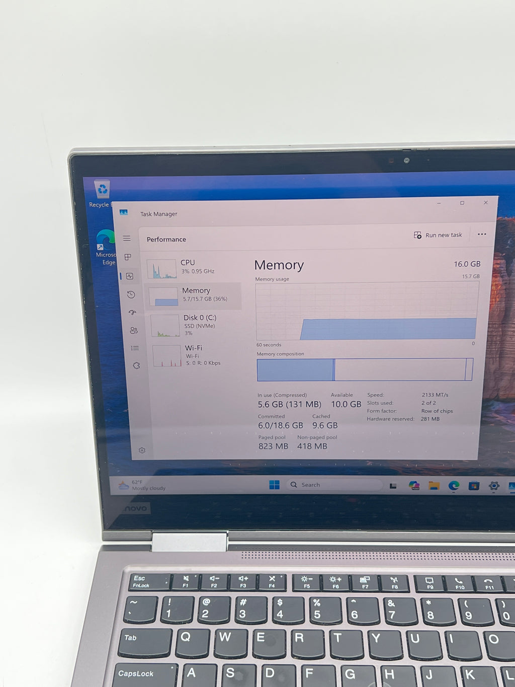 Lenovo ThinkPad X1 Yoga Gen 5 Touch i7-10610U 16GB RAM 512GB SSD