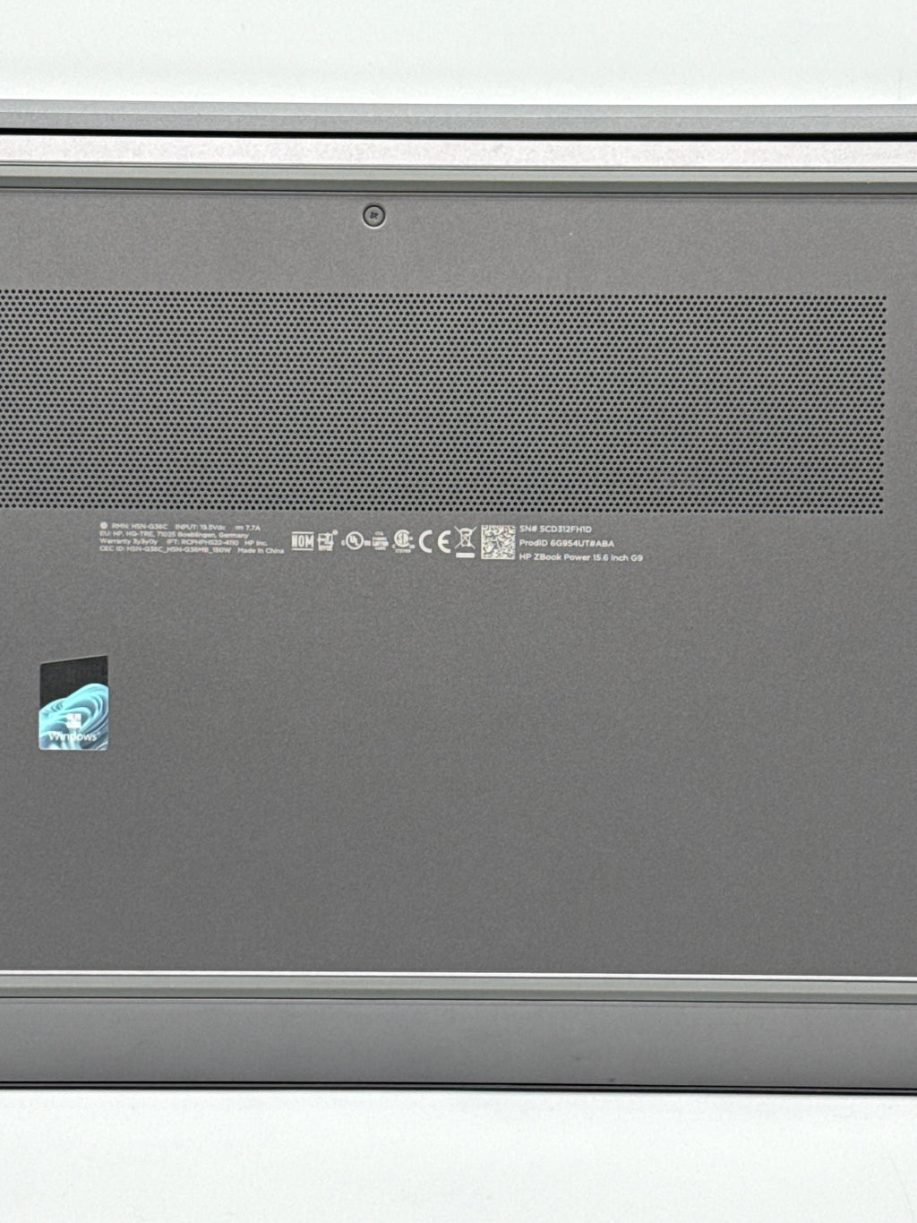 HP ZBook Power 15 G9 i7 12th Gen 32GB RAM 1TB SSD RTX A1000