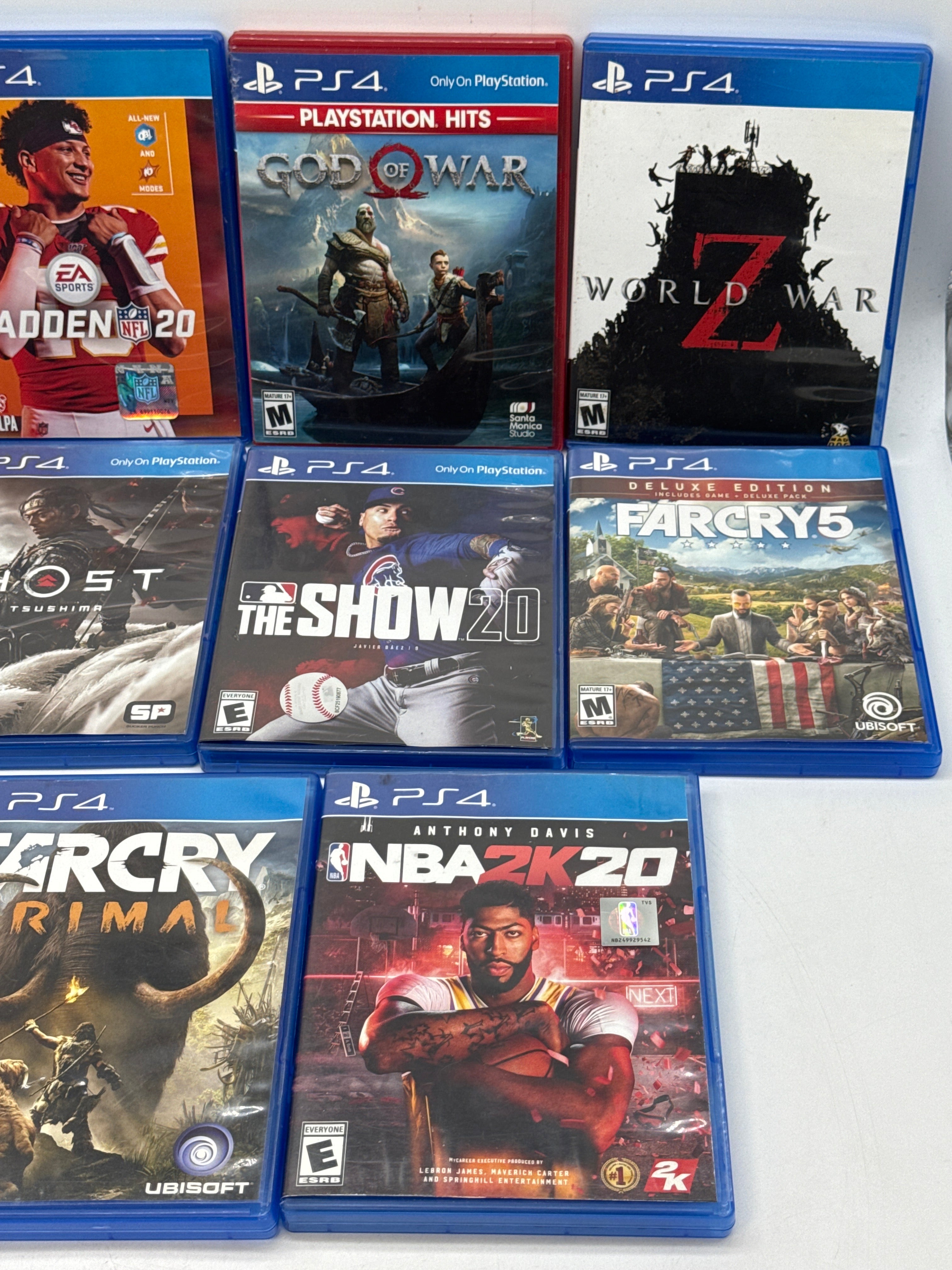 Sony Lot of 11 PS4 Games