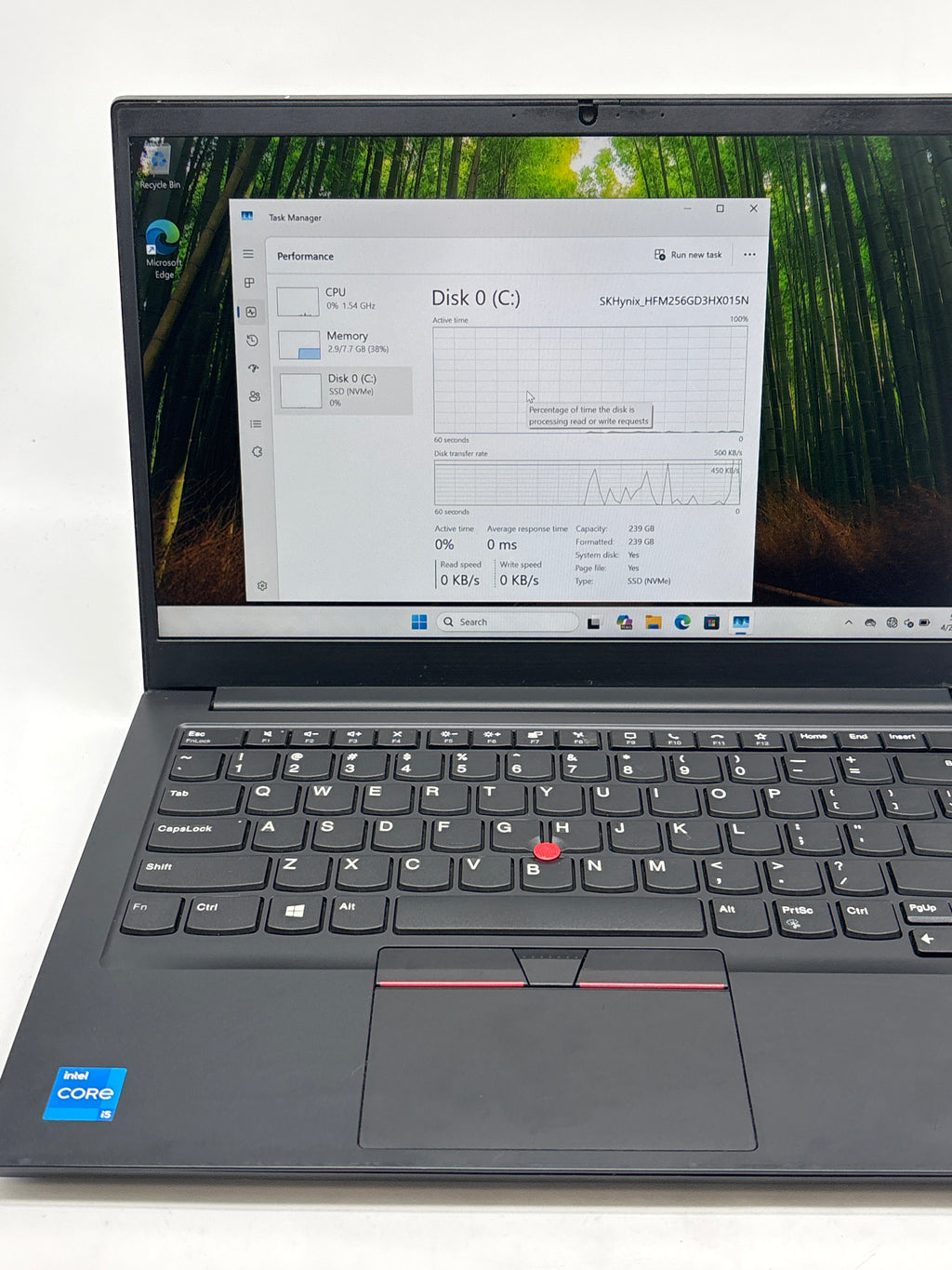 Lenovo ThinkPad E14 Gen 2 i5-1135G7 8GB RAM 256GB SSD - Used