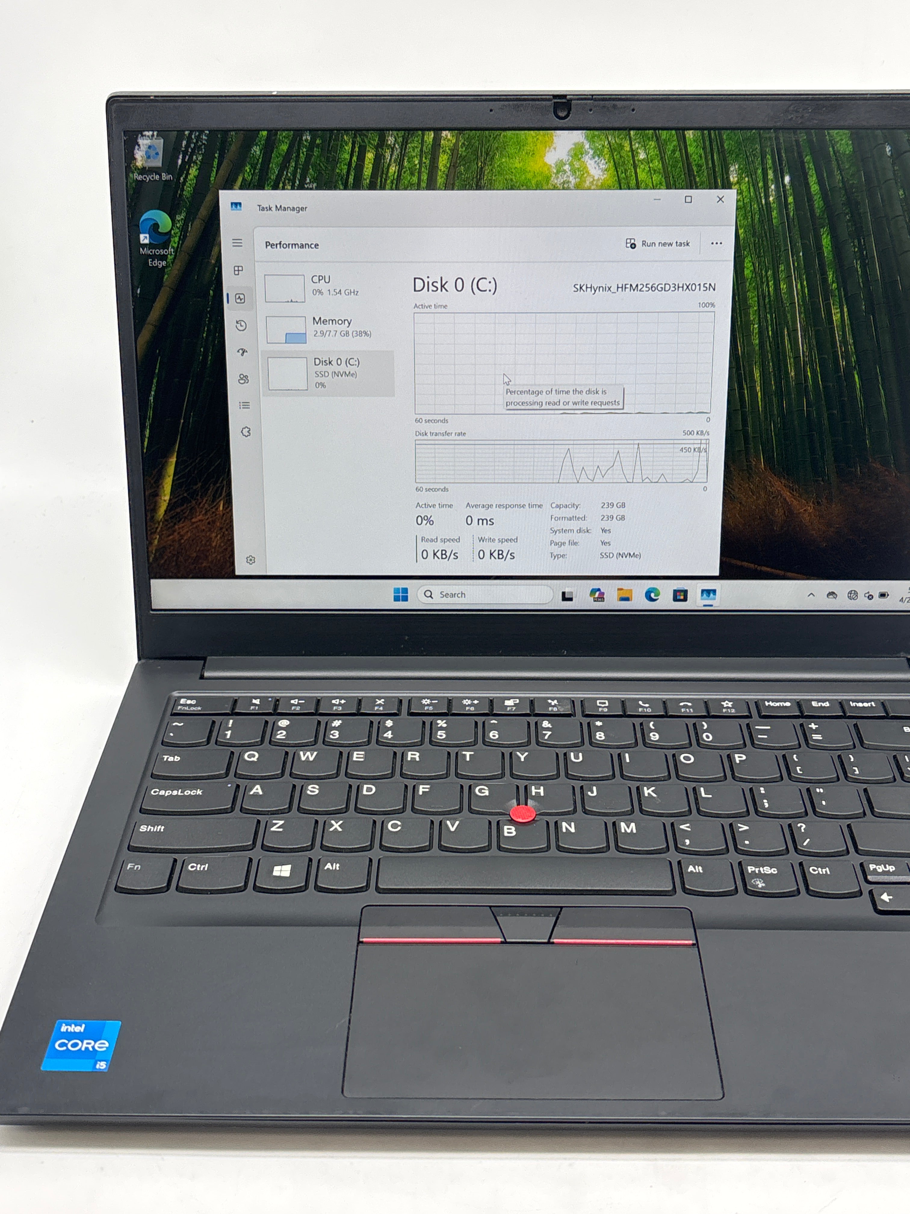 Lenovo ThinkPad E14 Gen 2 i5-1135G7 8GB RAM 256GB SSD - Used