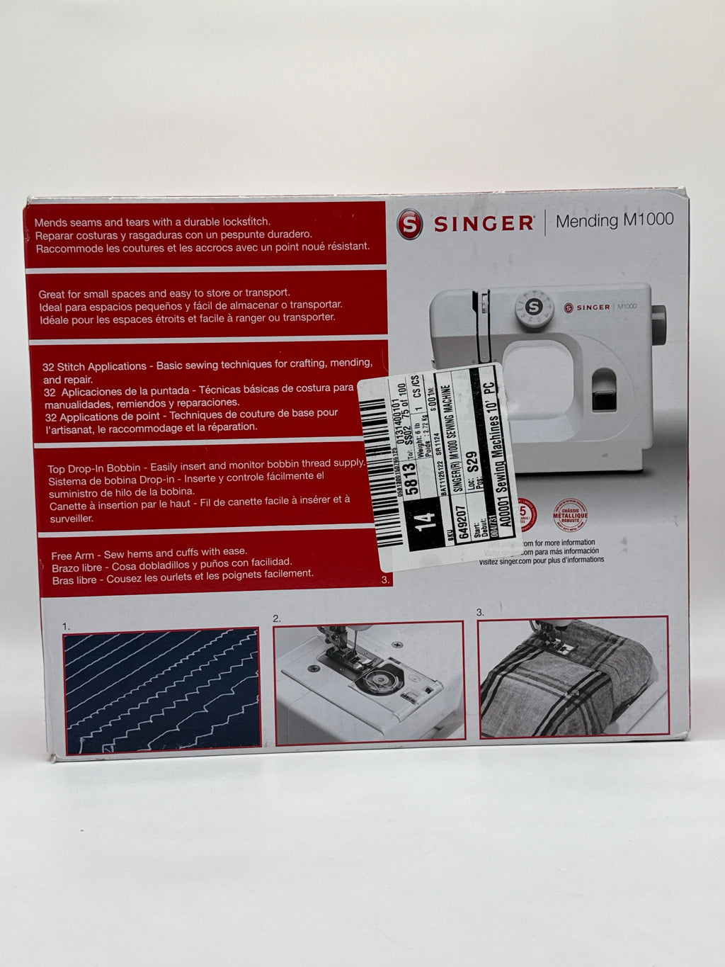 SINGER M1000 Electric Sewing Machine - New In Box