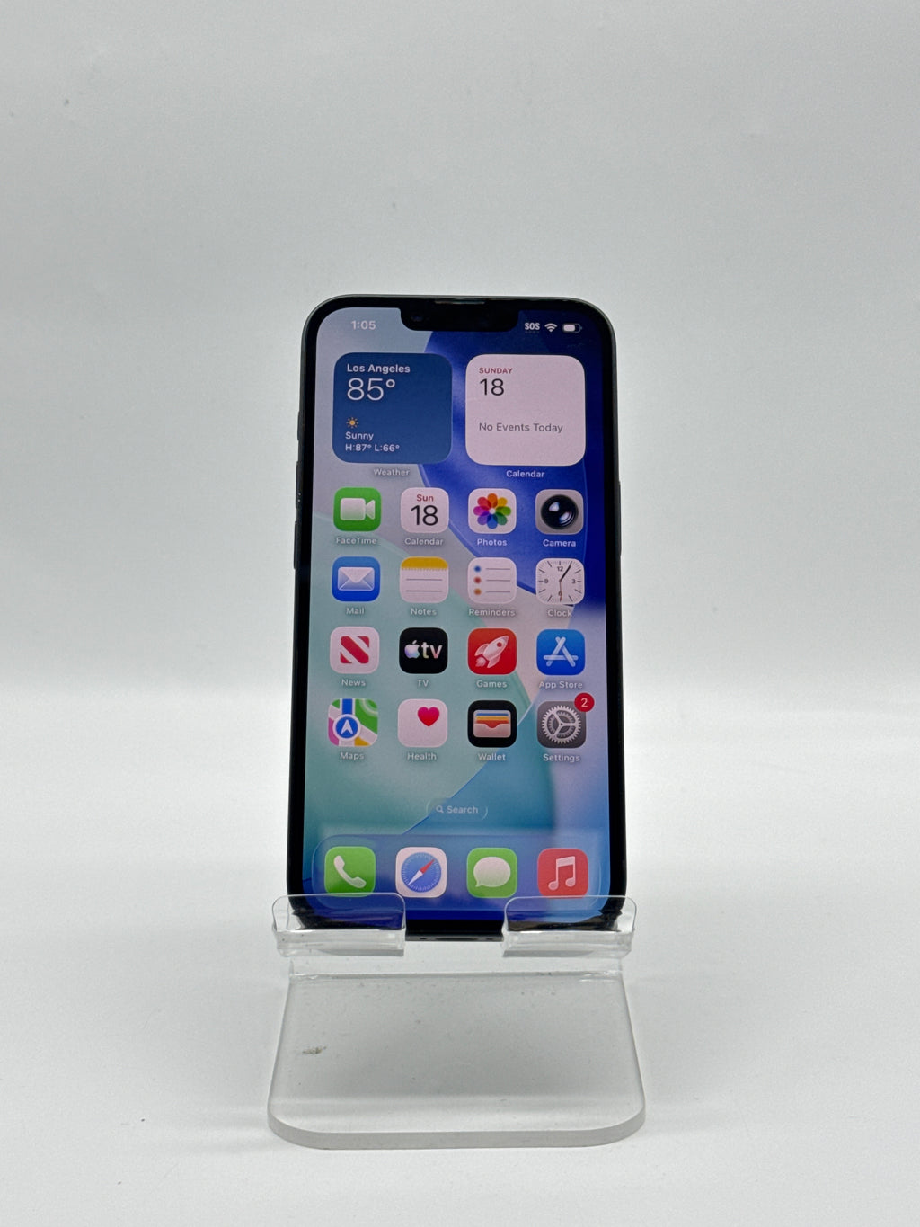 Apple iPhone 16e 128GB Black Unlocked A18 Chip 6.1in OLED 5G - Used