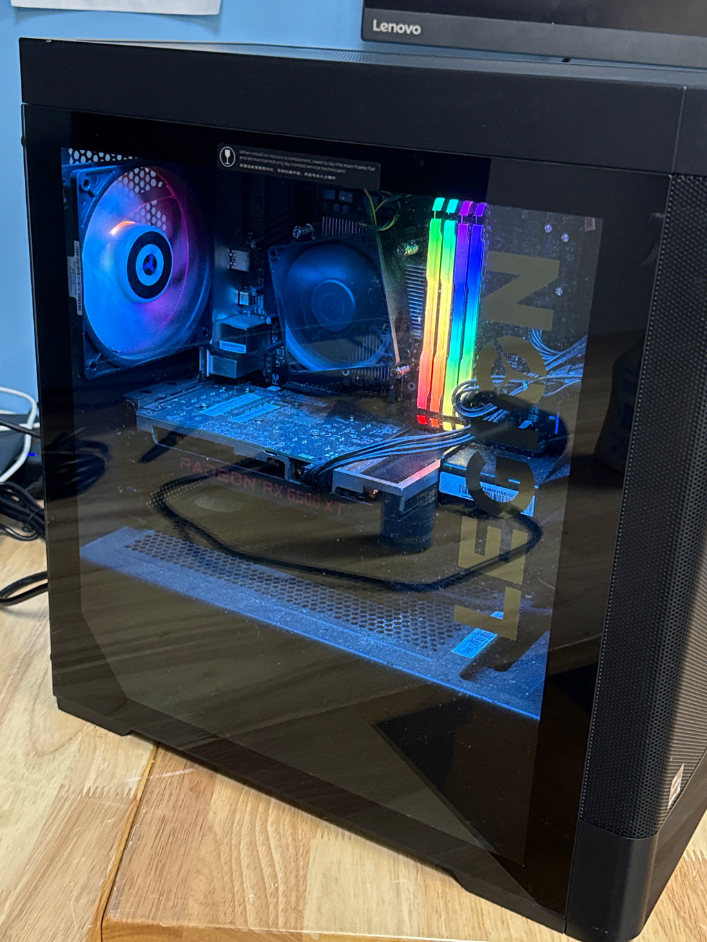 Lenovo Legion PC Ryzen 5 5600G 64GB RAM 512GB SSD RX 6500XT