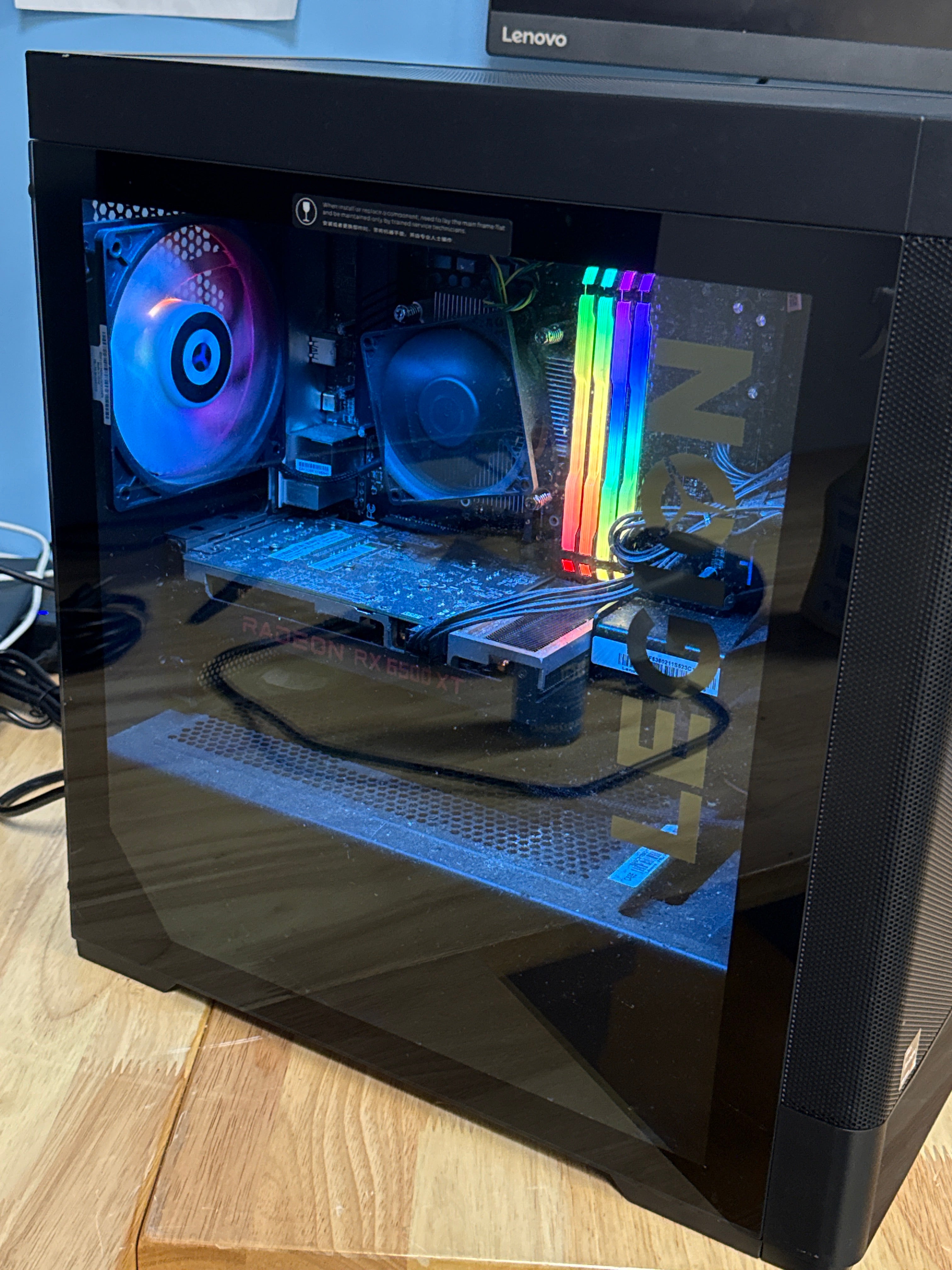 Lenovo Legion PC Ryzen 5 5600G 64GB RAM 512GB SSD RX 6500XT