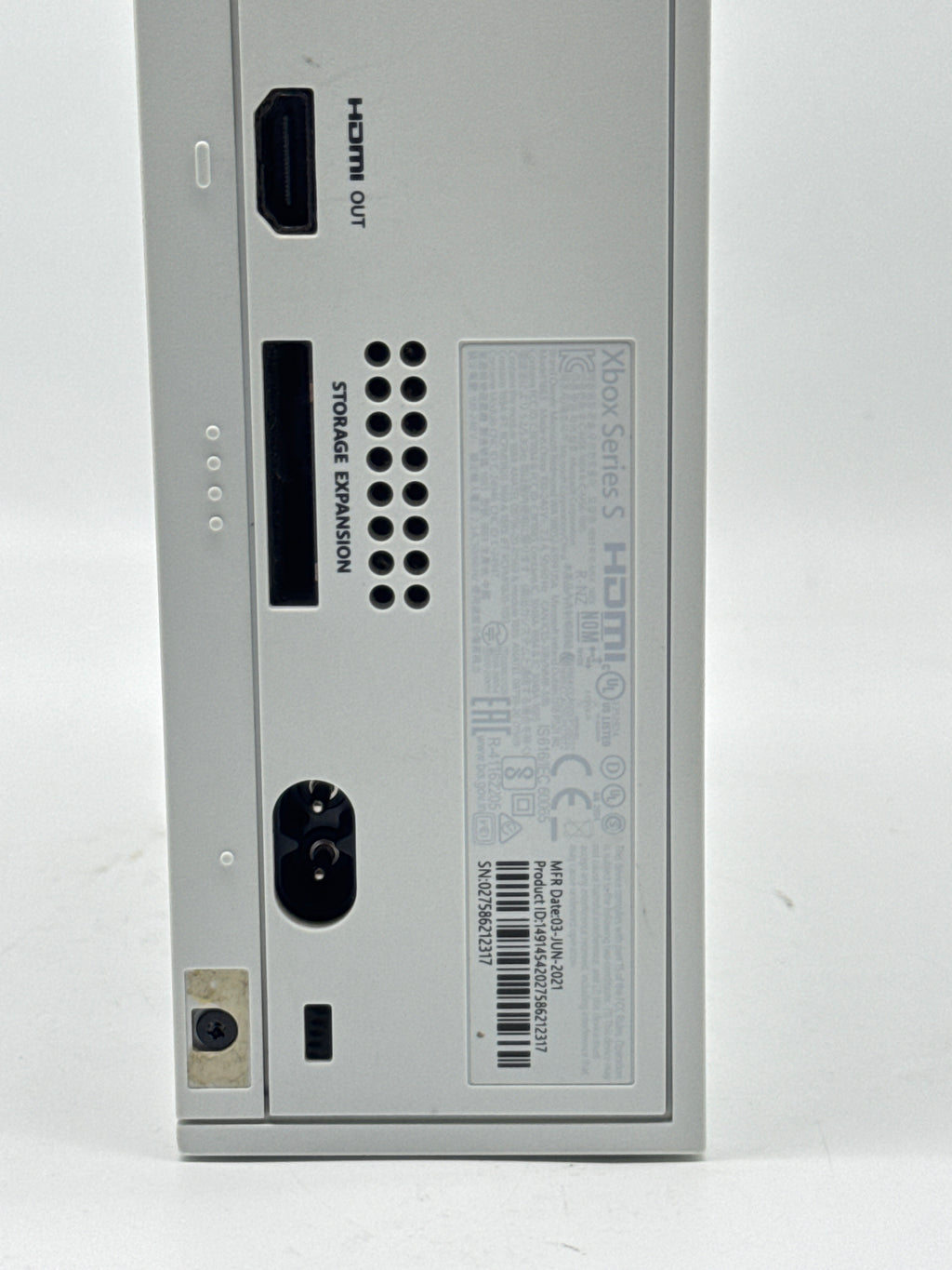 Microsoft Xbox Series S 512GB SSD White Console 1 Controller - Used