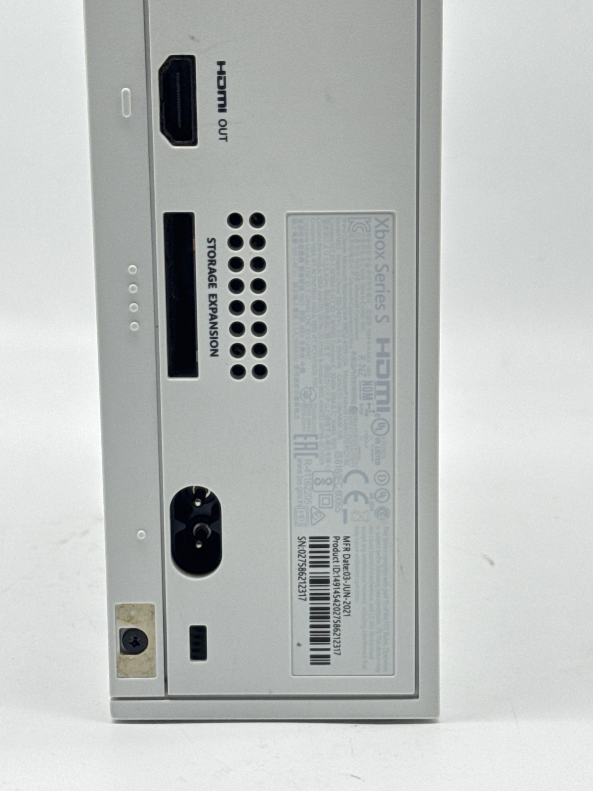 Microsoft Xbox Series S 512GB SSD White Console 1 Controller - Used