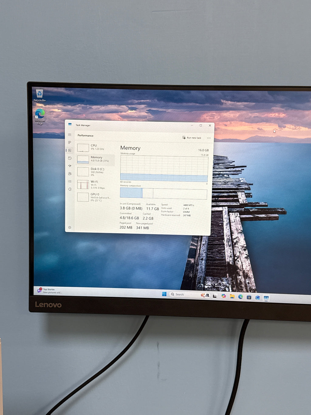 HP Omen 25L Desktop Computer i5 16GB RAM 1TB SSD GeForce RTX 3060