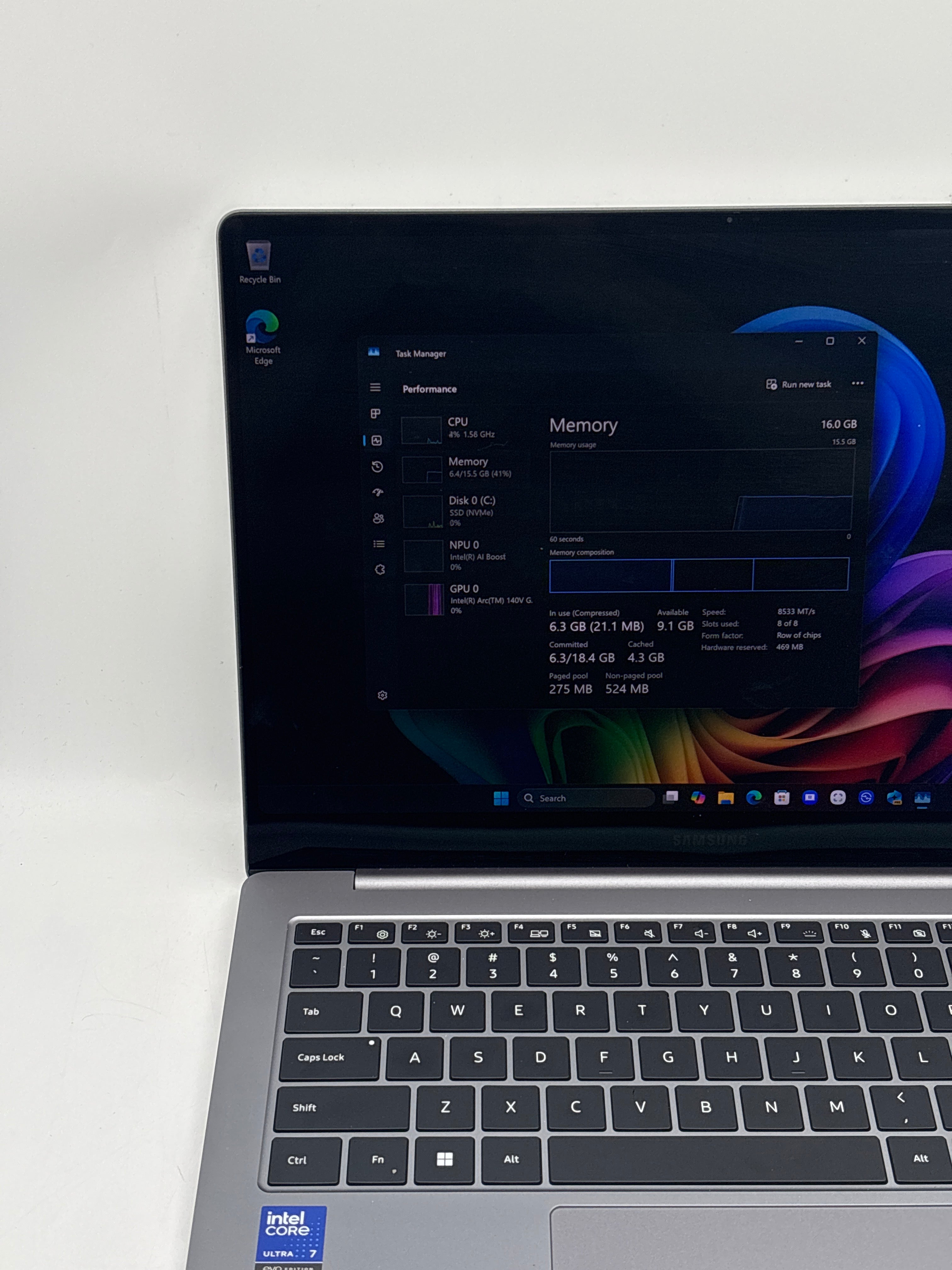 Samsung Galaxy Book NP940XHA Touch Ultra 7 256V 16GB RAM 512GB SSD Used