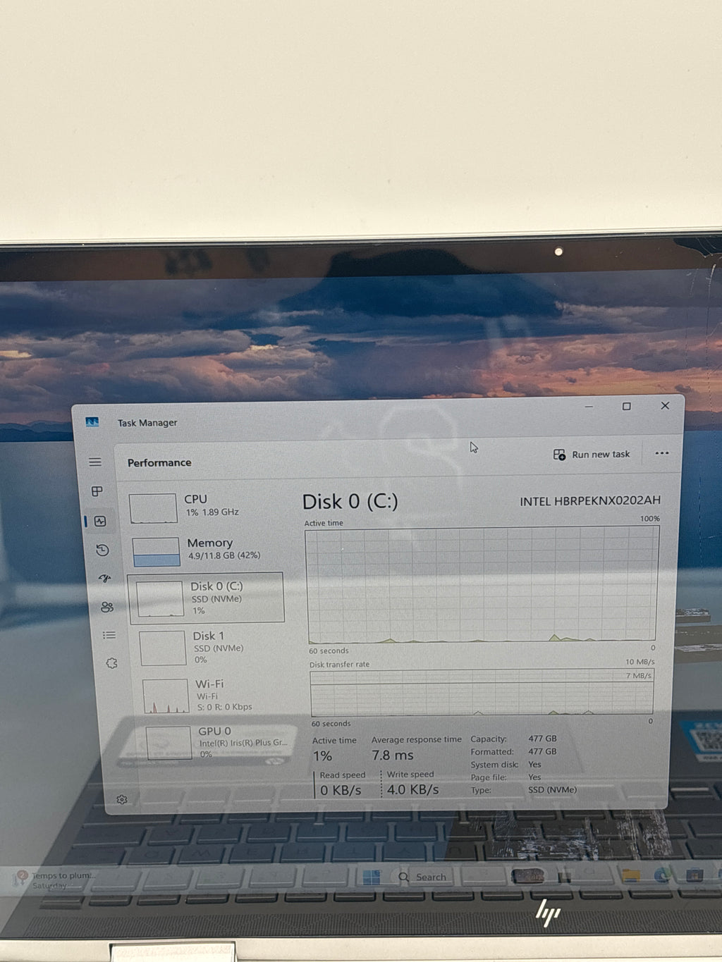 HP Envy X360 15m-edxxx i7-1065G7 12GB RAM 512GB SSD - For Parts (READ)