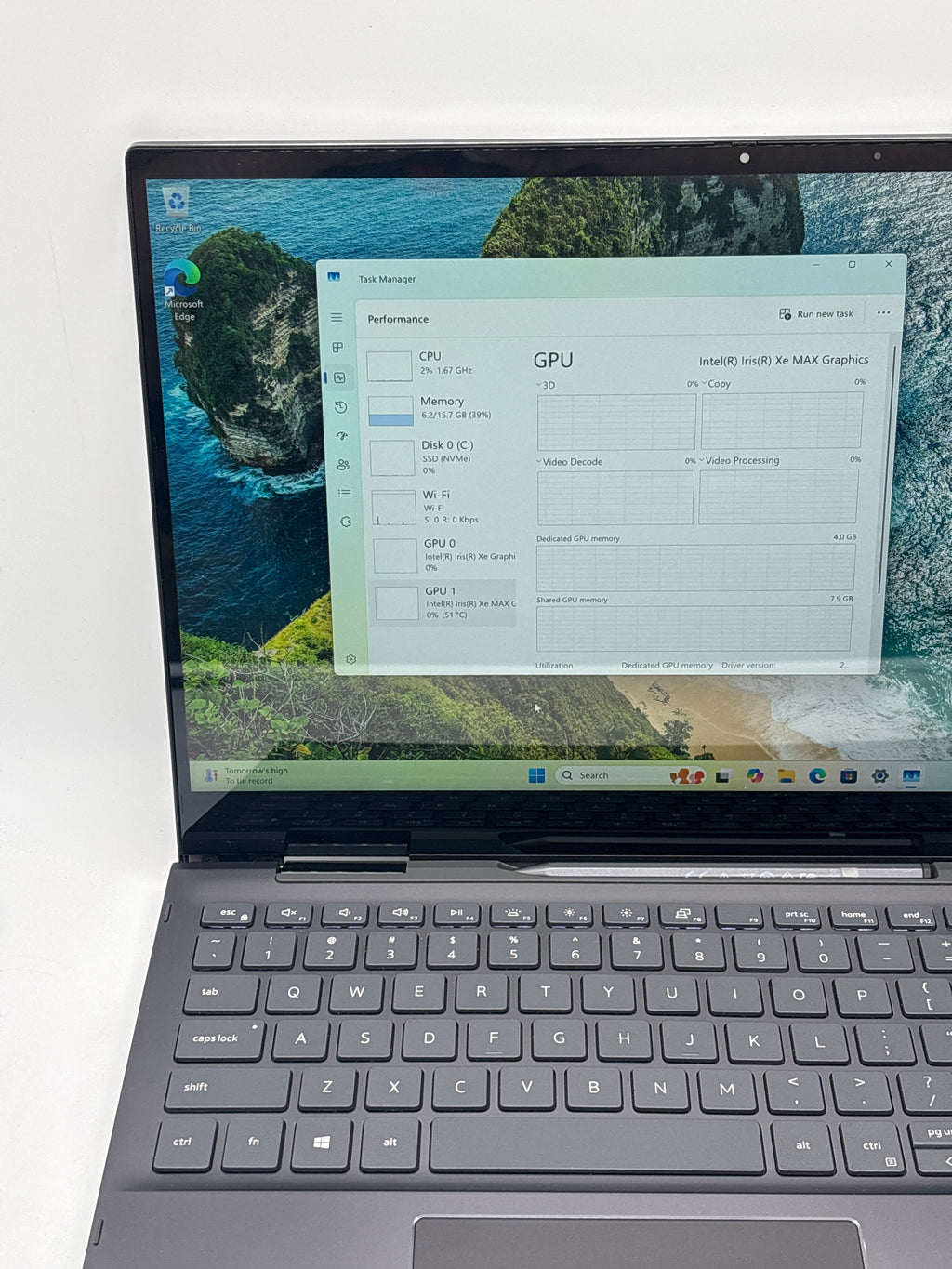 Dell Inspiron 7506 2-in-1 i7-1165G7 16GB RAM 512GB SSD - For Parts (Read DESC)
