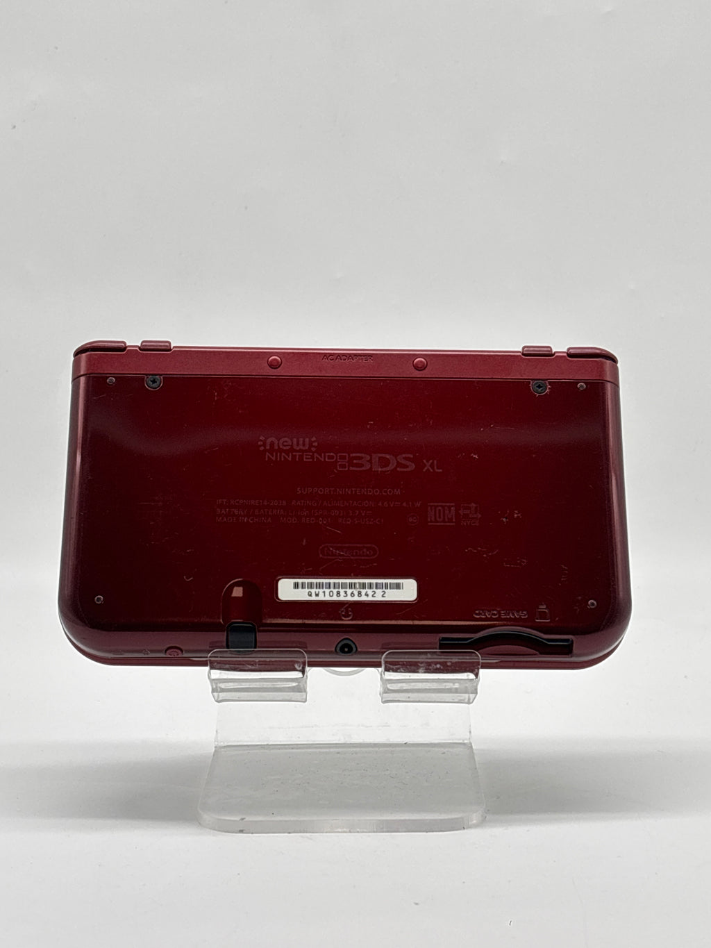 Nintendo New 3DS XL Handheld Console Red-001 Red - Used