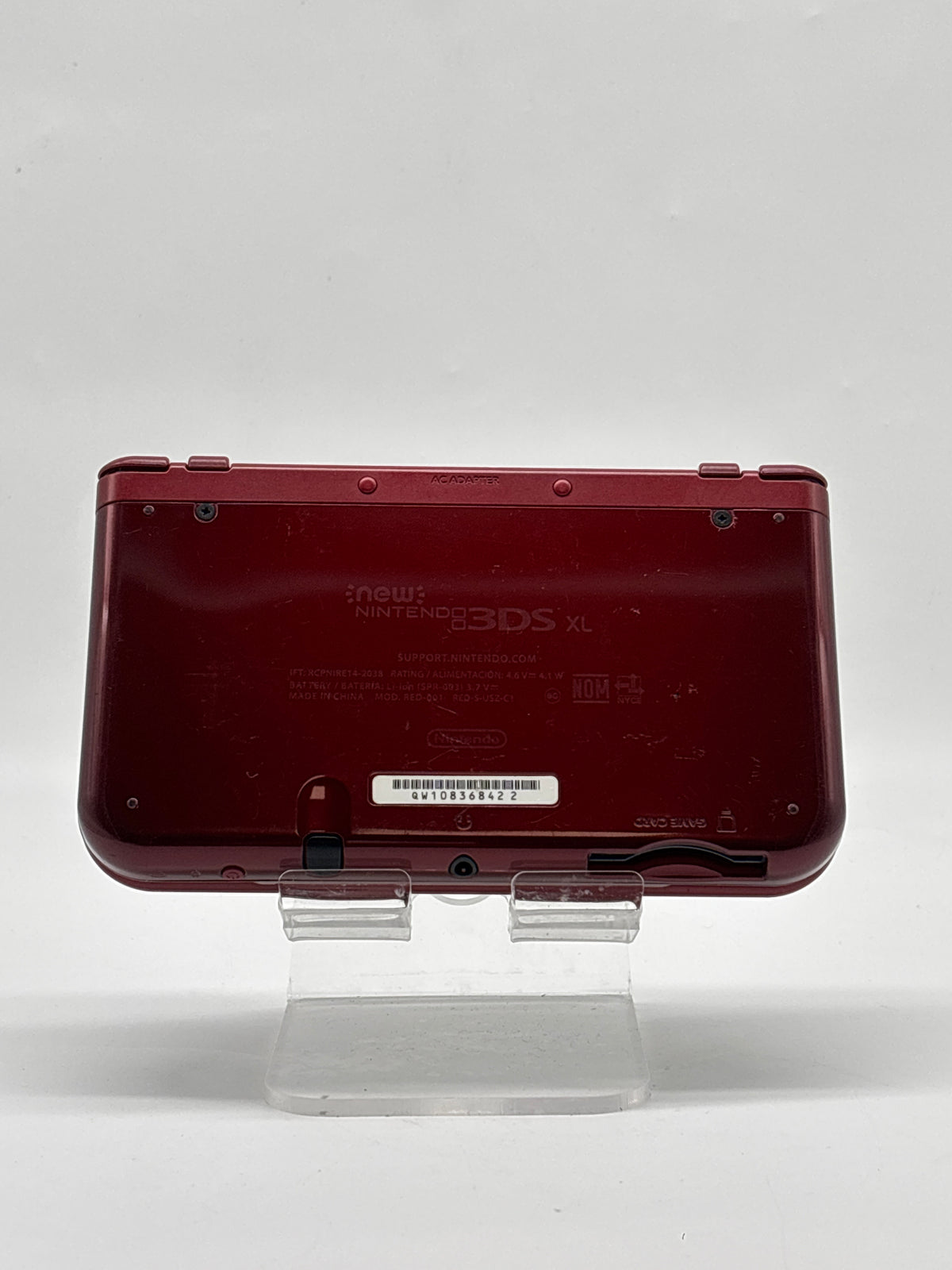 Nintendo New 3DS XL Handheld Console Red-001 Red - Used