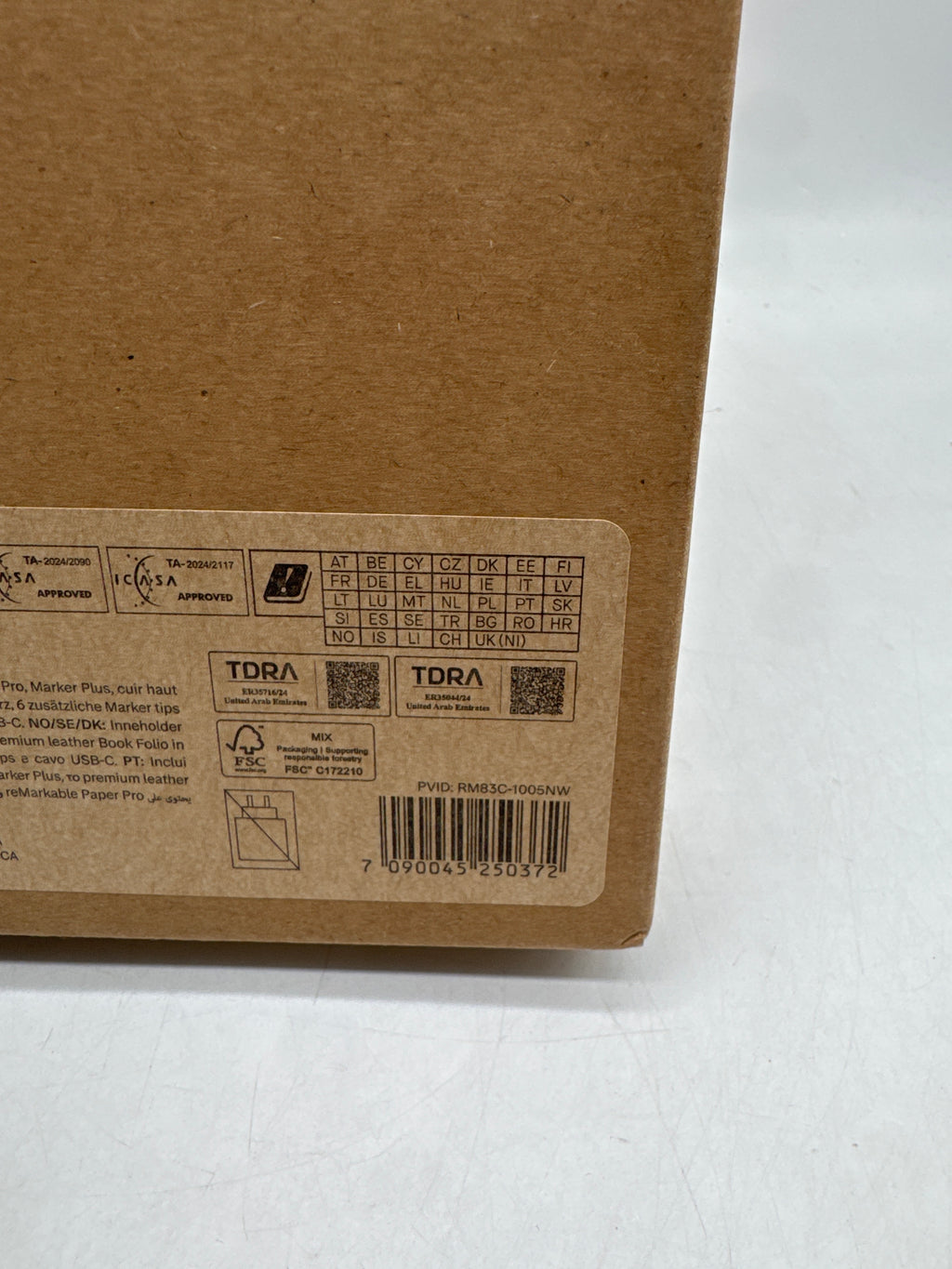 ReMarkable Paper Pro RM02A 64GB 11.8in Drawing Tablet with Markus Folio - New