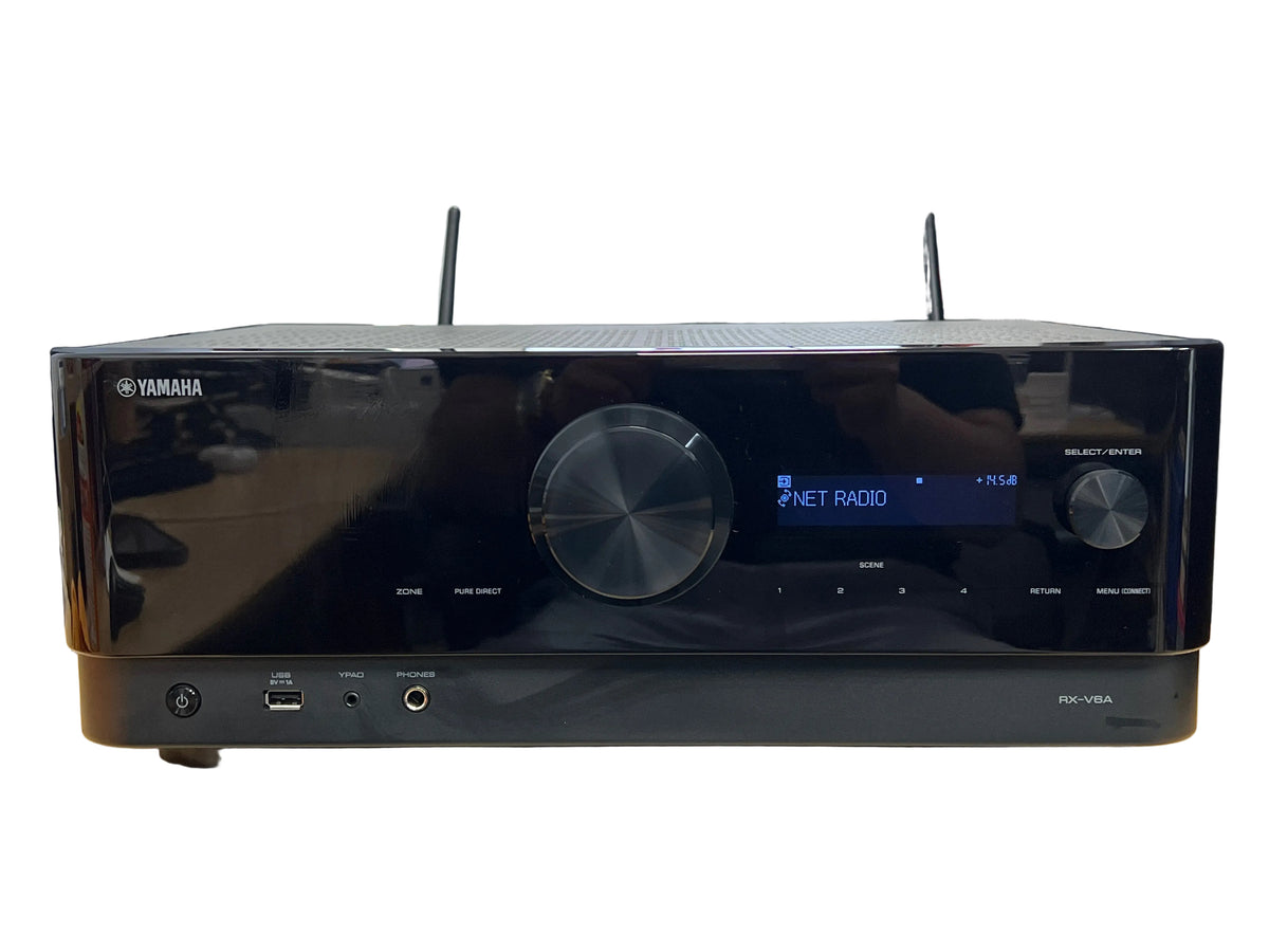 Yamaha RX-V6A 7.2-Channel AV Receiver MusicCast Black Used