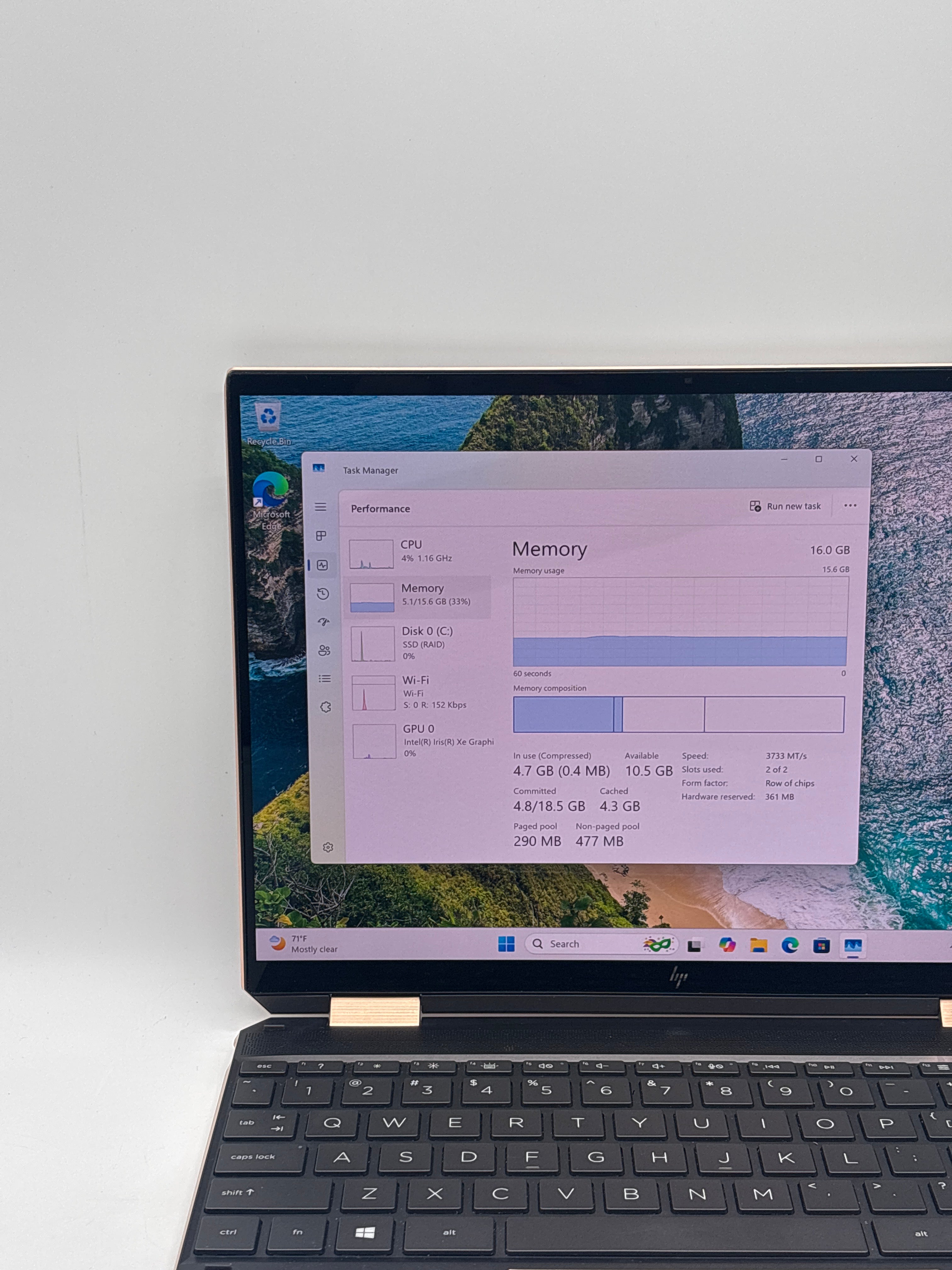 HP Spectre x360 14-inch i7-1165G7 1TB SSD 16GB RAM