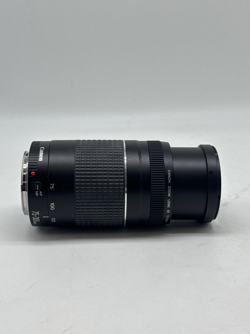 Canon Zoom EF 75-300mm 1:4-5.6 III Telephoto EF EF-S Black - TESTED & WORKS