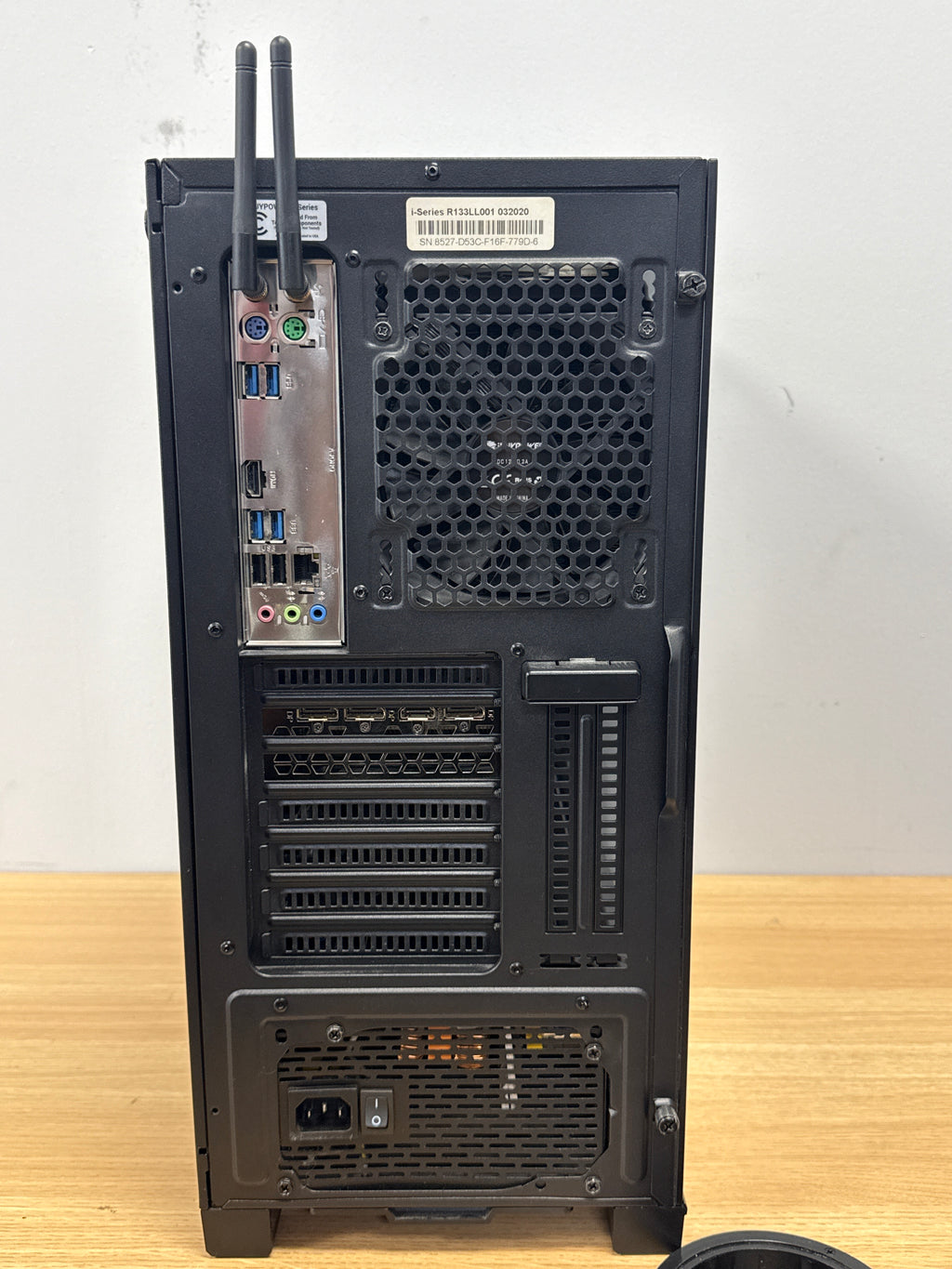 iBuypower Custom PC i7-9700K 16GB RAM 500GB SSD 1TB HDD RTX 2060 Super - Used