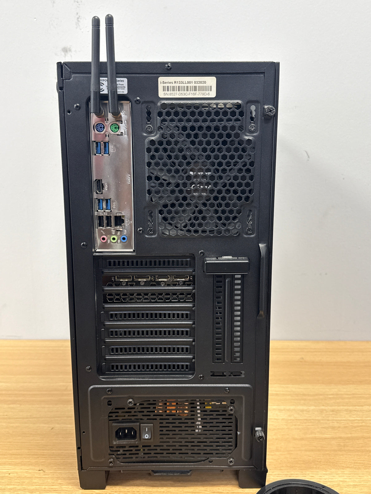 iBuypower Custom PC i7-9700K 16GB RAM 500GB SSD 1TB HDD RTX 2060 Super - Used