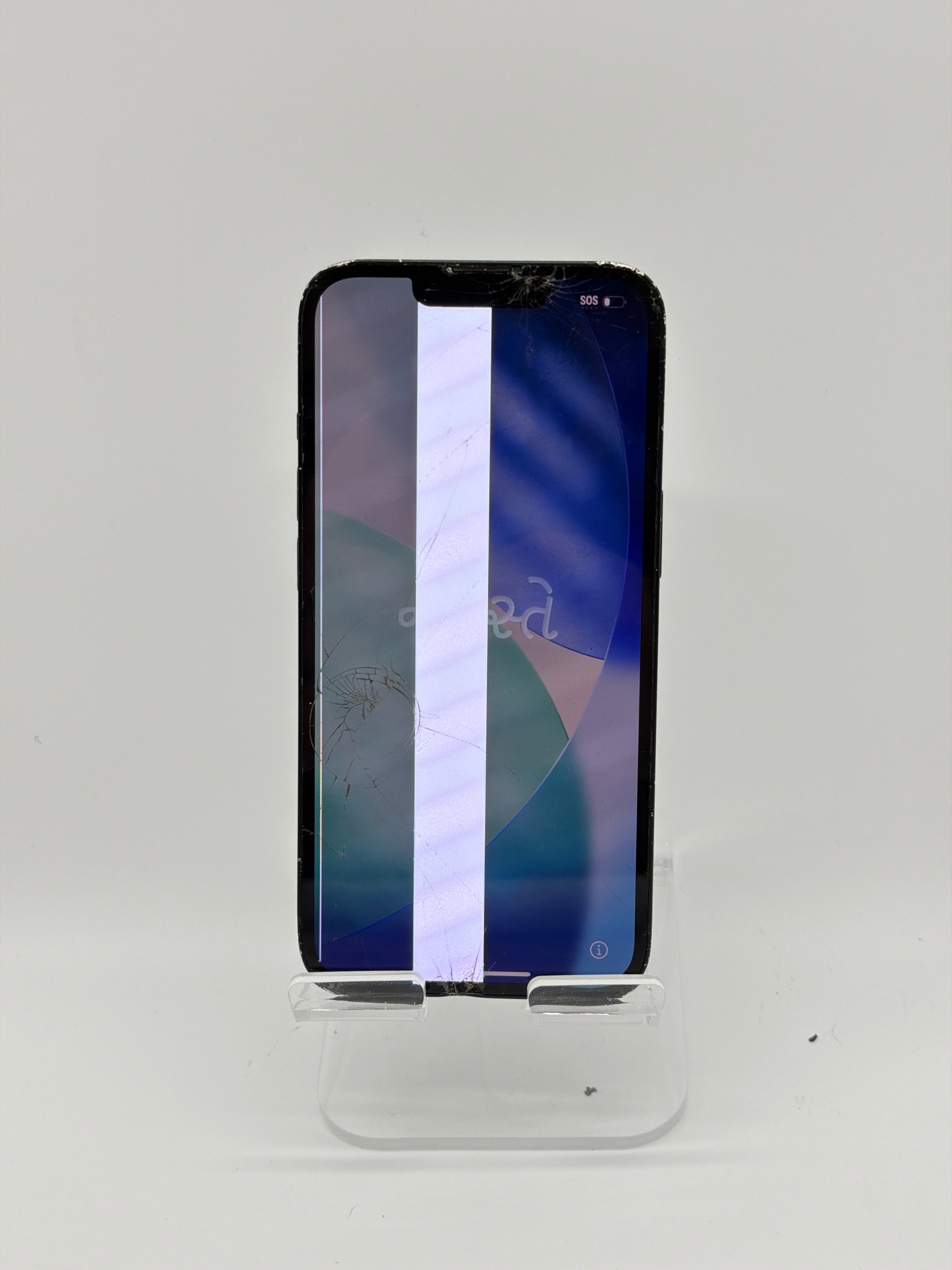 T-Mobile Apple iPhone 13 128GB Broken Back Glass/Screen Midnight