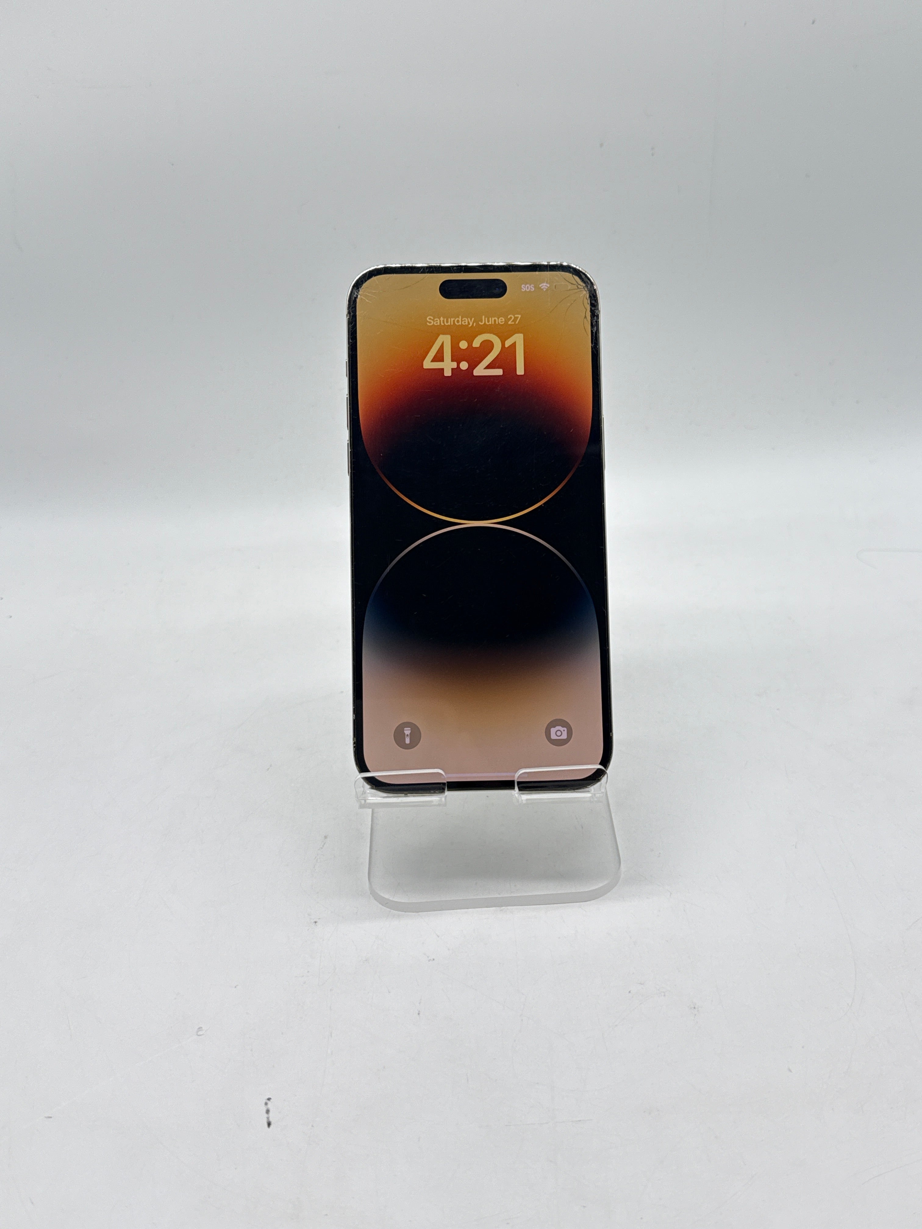 Apple iPhone 14 Pro Max 128GB Unlocked Gold - Cracked Screen