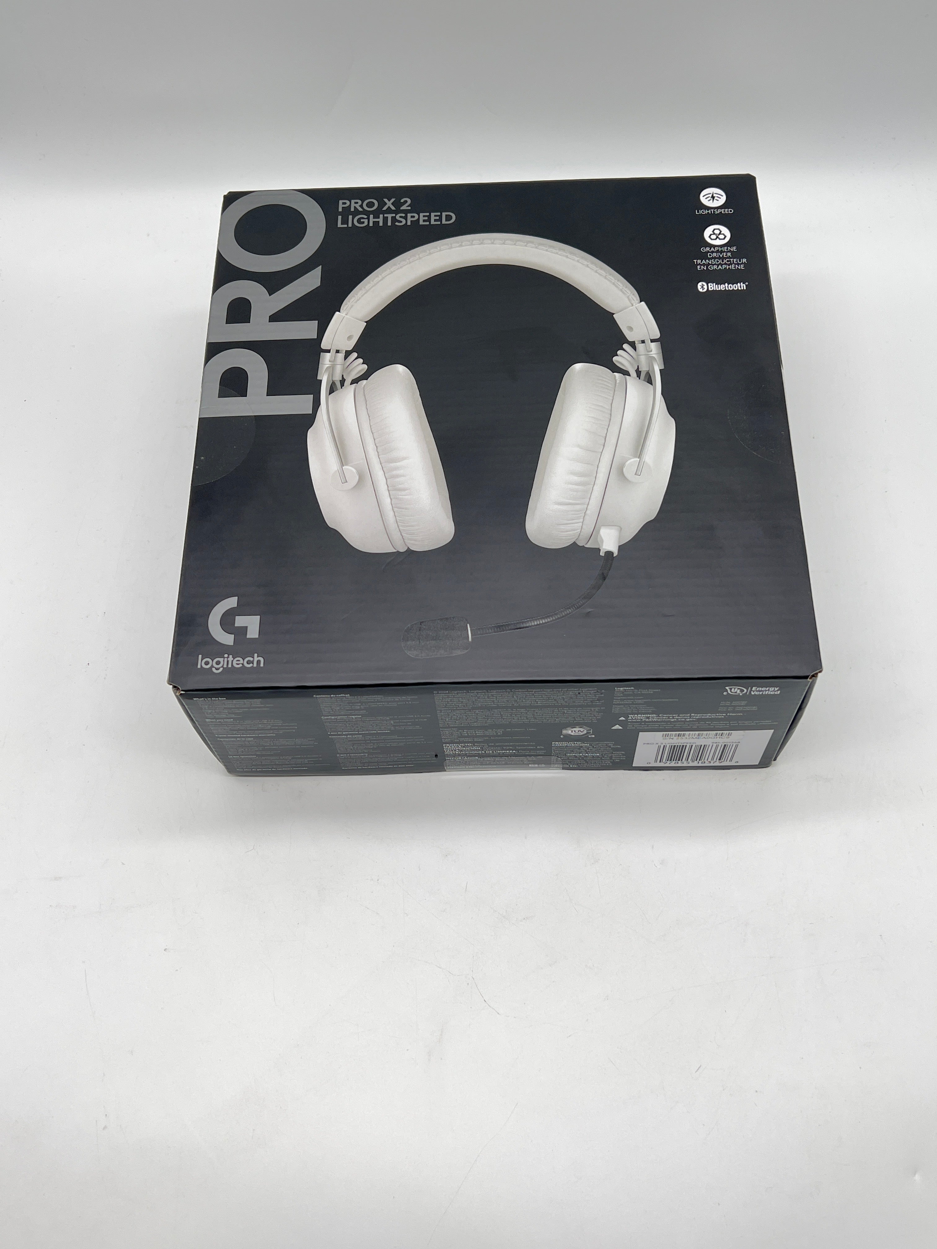 Logitech G PRO X 2 Wireless Headset Black Gaming Headphones New In Box