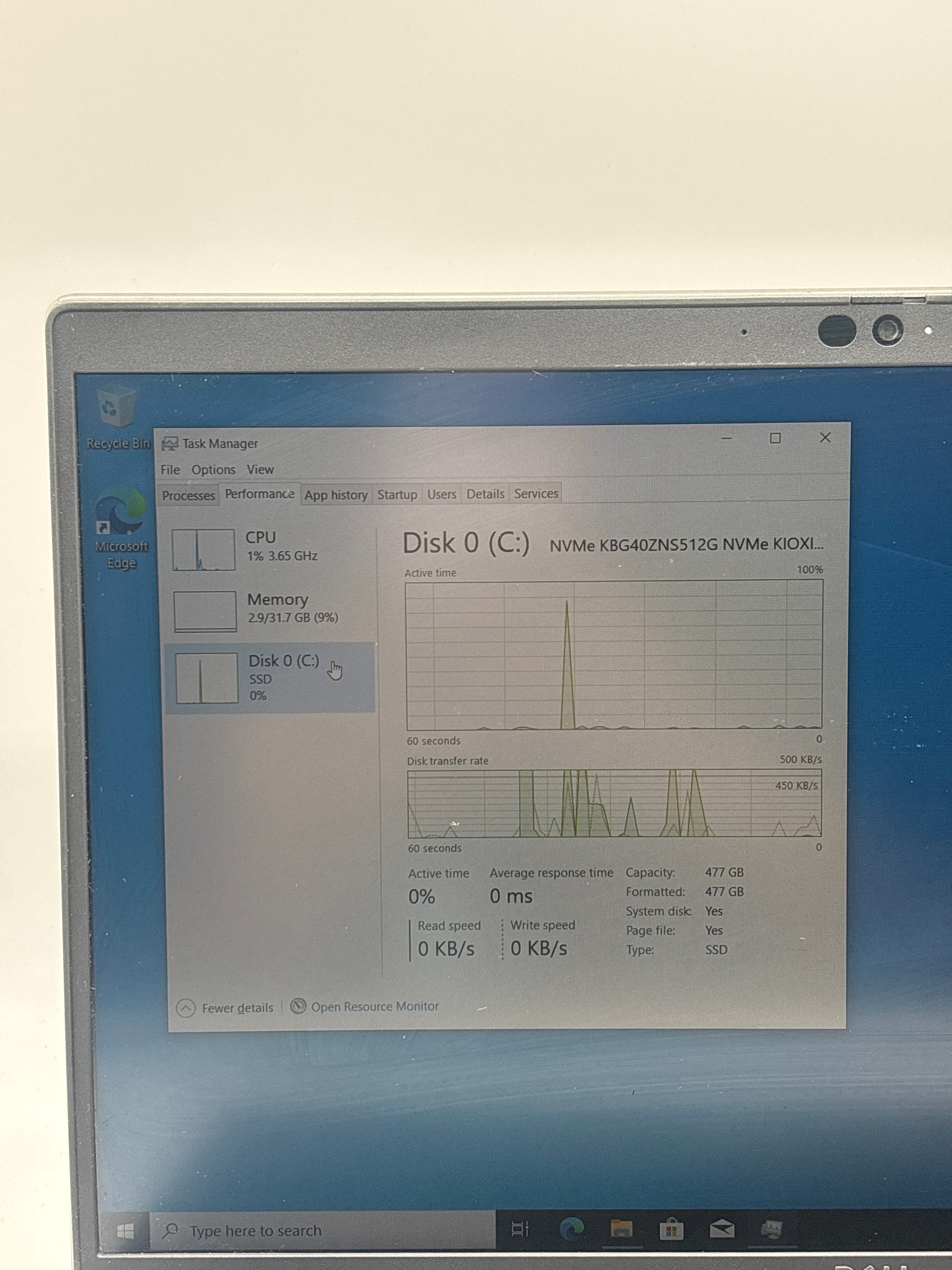 Dell Latitude 5520 15.6" i7-1185G7 32GB RAM 512GB SSD Silver