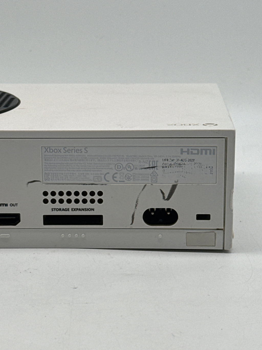 Microsoft Xbox Series S Model 1885 512GB White Console w/ Controller