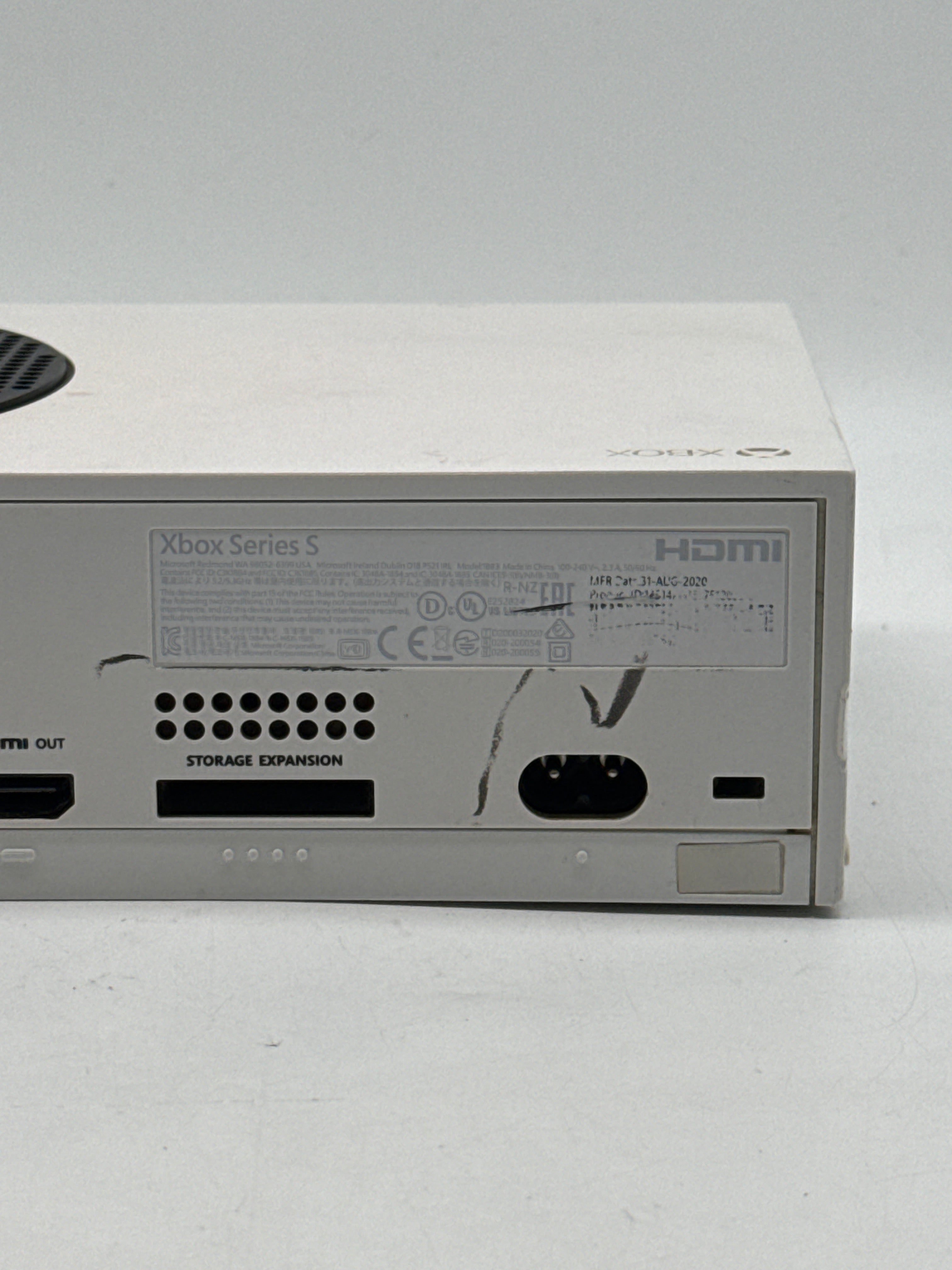 Microsoft Xbox Series S Model 1885 512GB White Console w/ Controller