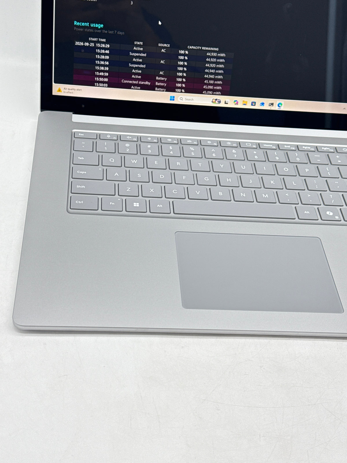 Microsoft Surface Laptop 6 15" Ultra 7 165H 32GB RAM 512GB SSD - Used