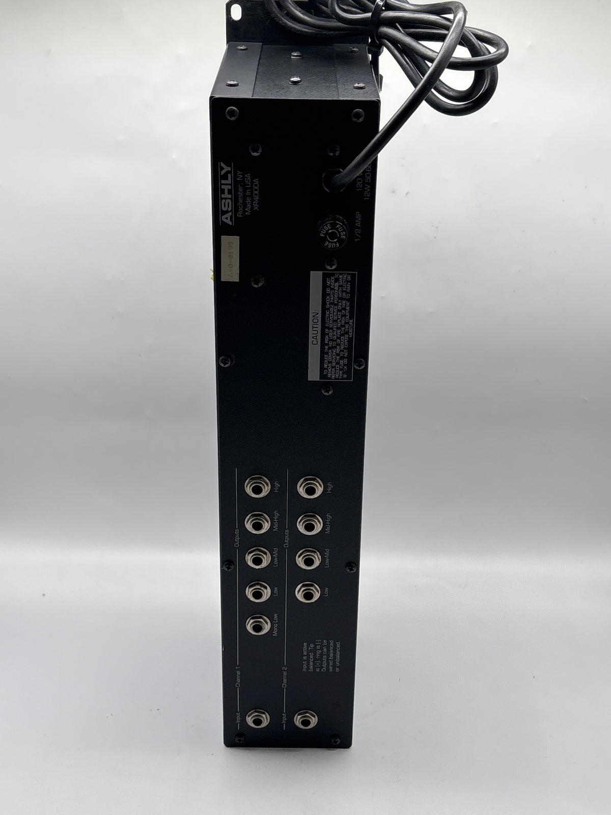 Ashly Audio XR-4000A Stereo 4-Way Mono 7-Way Active Crossover Rackmount - Used