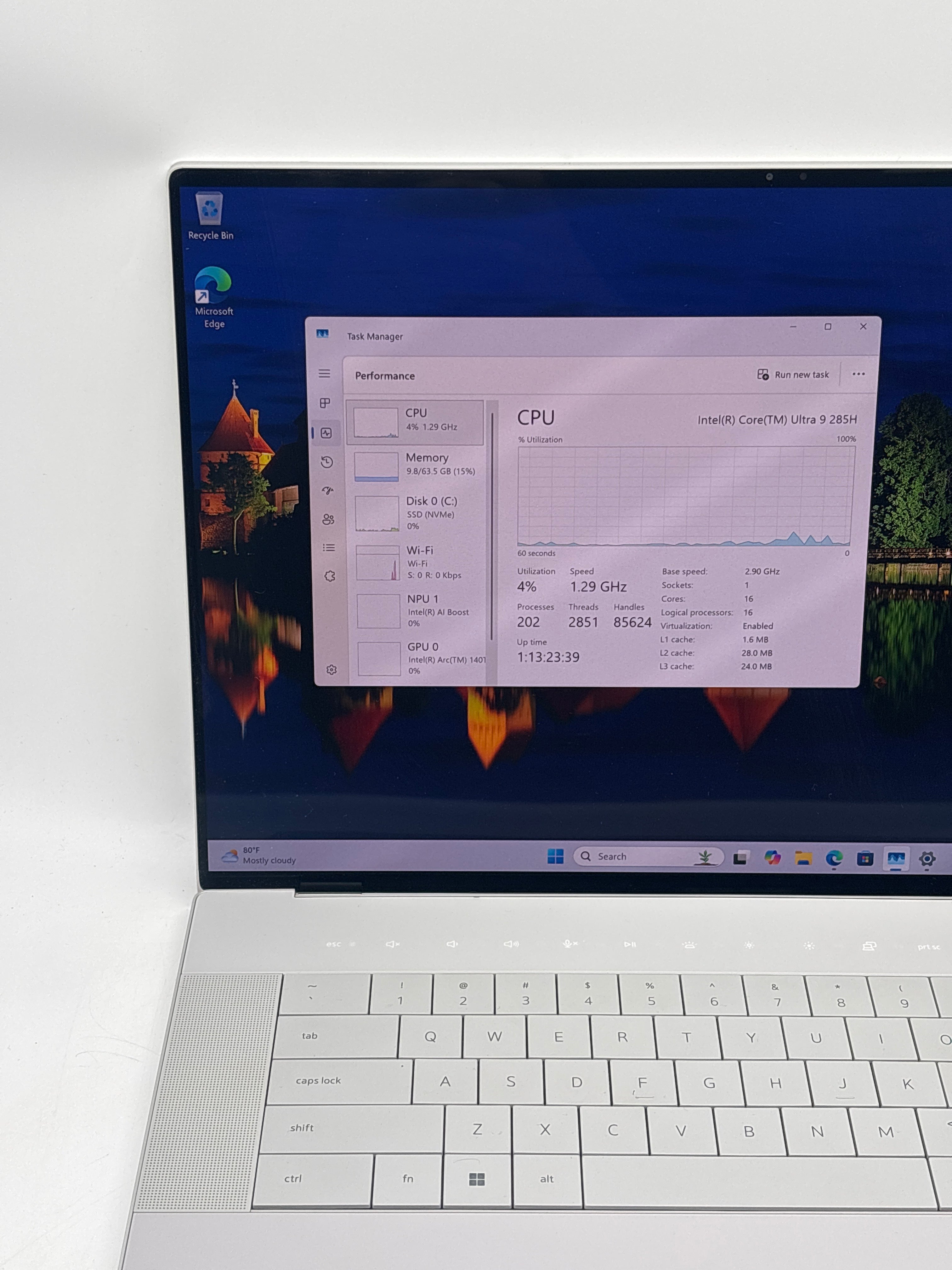 Dell XPS 16 Premium DA16250 Touch Ultra 9 285H 64GB RAM 2TB SSD RTX 5070
