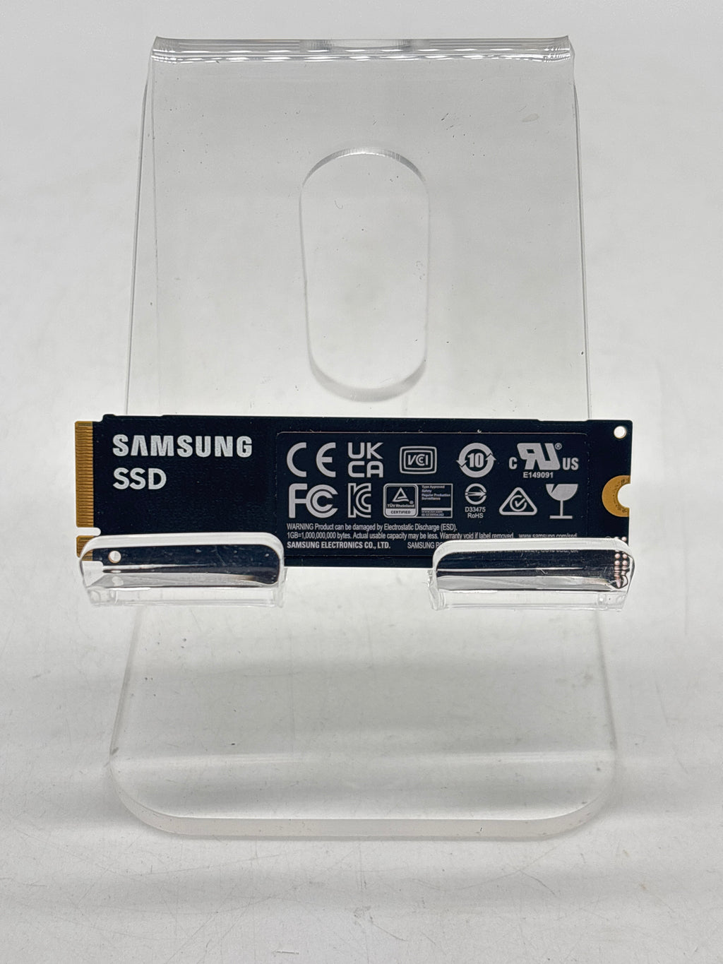 Samsung 990 PRO MZ-V9P4T0 4TB NVMe M.2 2280 PCIe 4.0 x4 SSD Black - Used