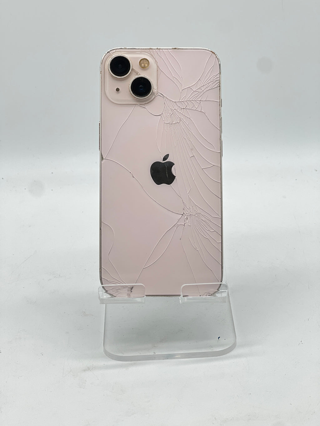 Apple iPhone 13 128 GB Metro Pink - For Parts (Cracked back, Aftermarket battery and display)