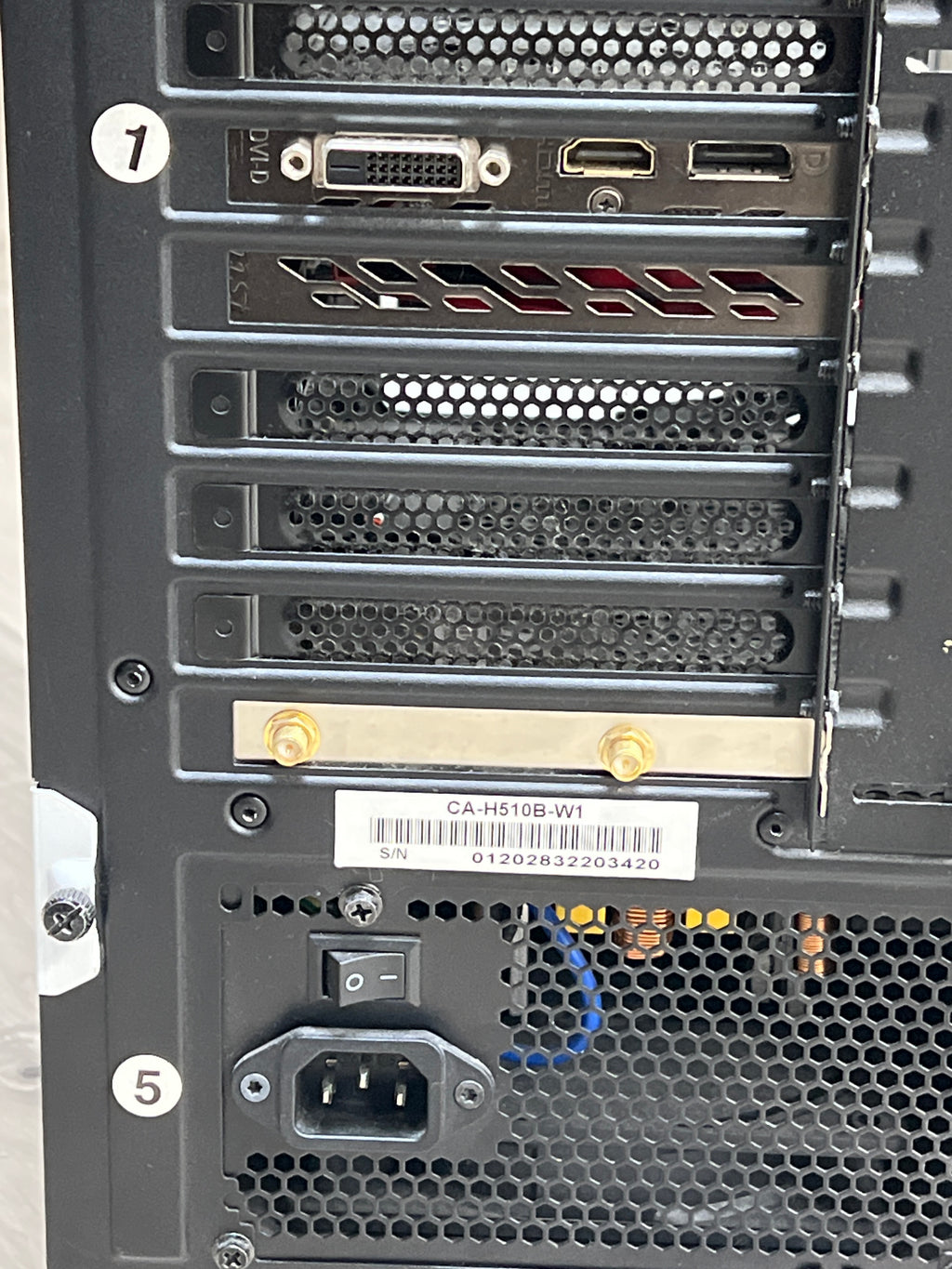 Custom PC i3-9100F 16GB RAM 512GB SSD GTX 1050 Ti - Used
