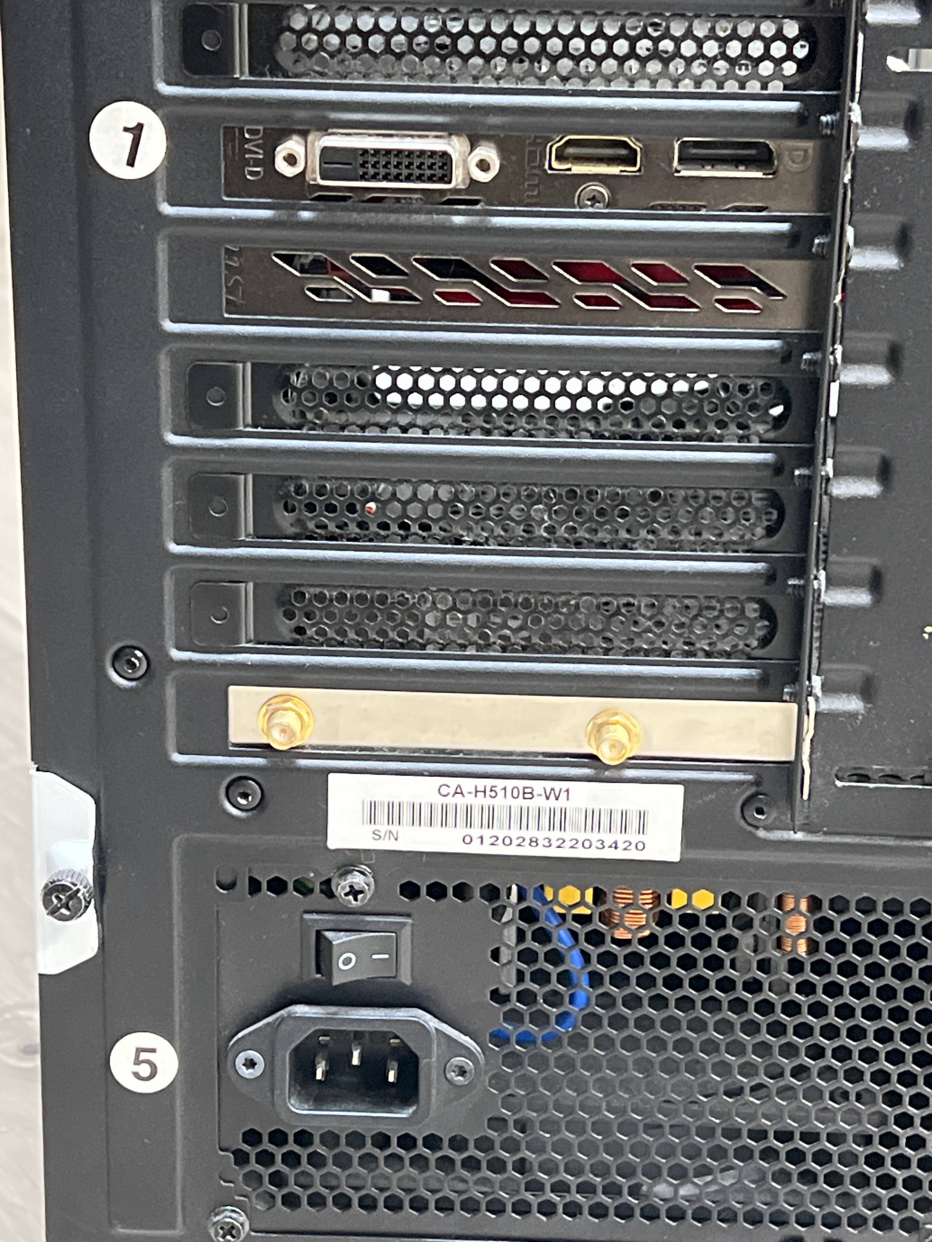 Custom PC i3-9100F 16GB RAM 512GB SSD GTX 1050 Ti - Used