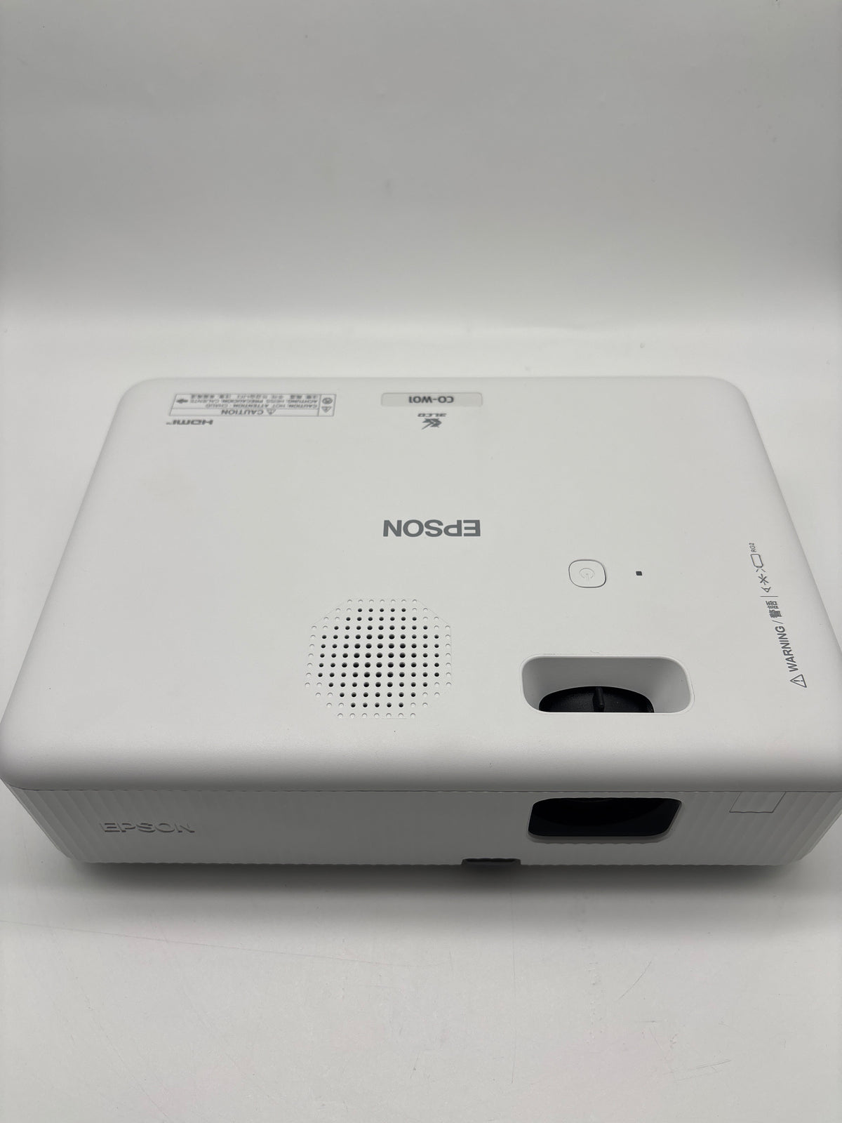 Epson CO-W01 WXGA 1280x800 3000 Lumens 3LCD Projector White - Used