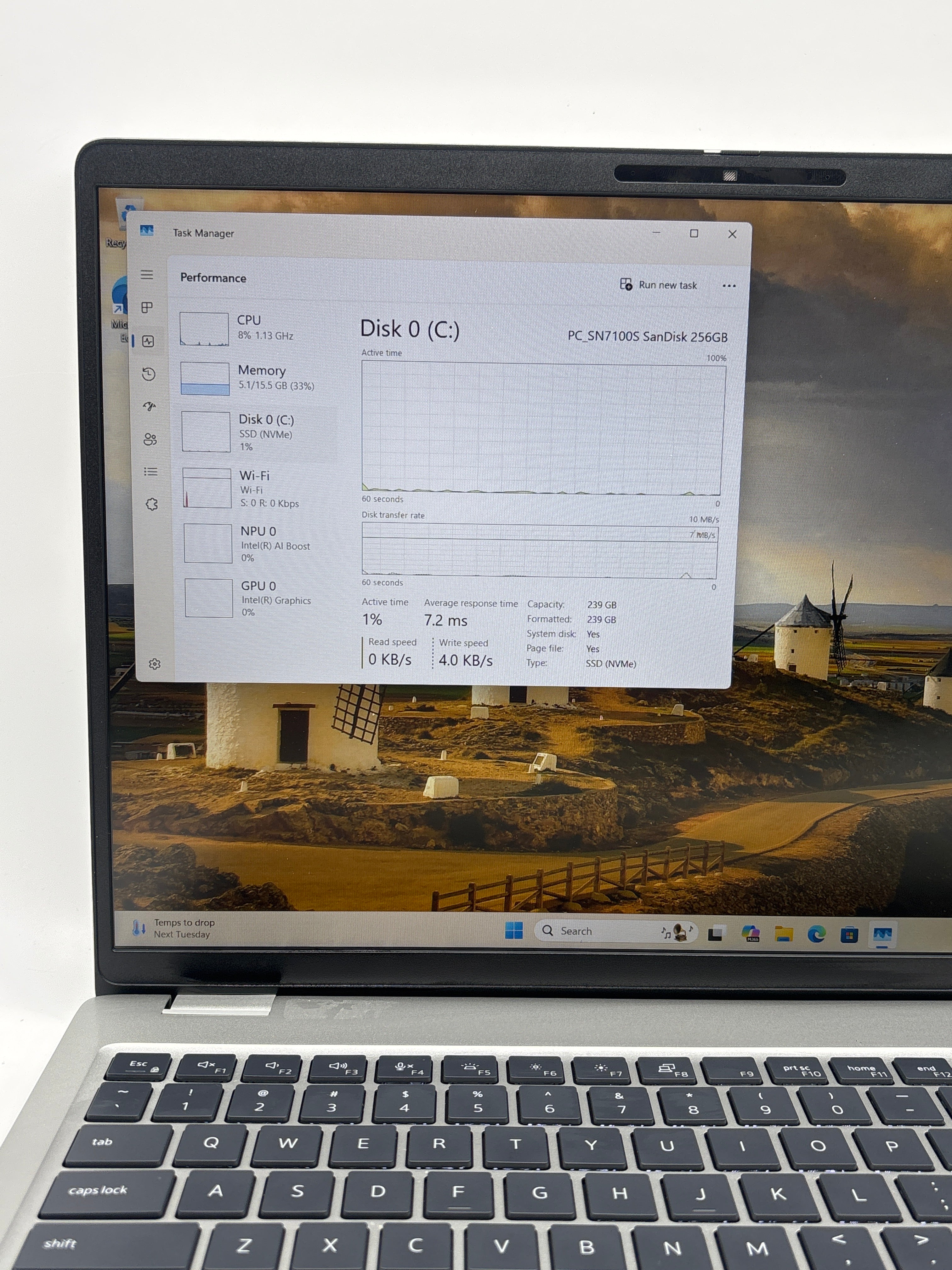 Dell Pro 16 PB16250 Plus Ultra 5 235U 16GB RAM 256GB SSD - Silver Used