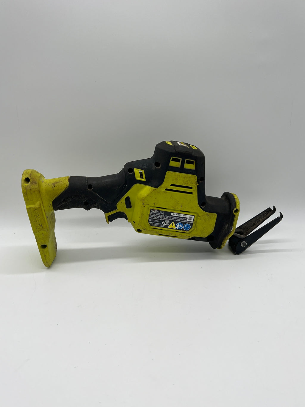 RYOBI PSBRS01 18V Brushless Reciprocating Saw w/ Charger & Batteries - Used