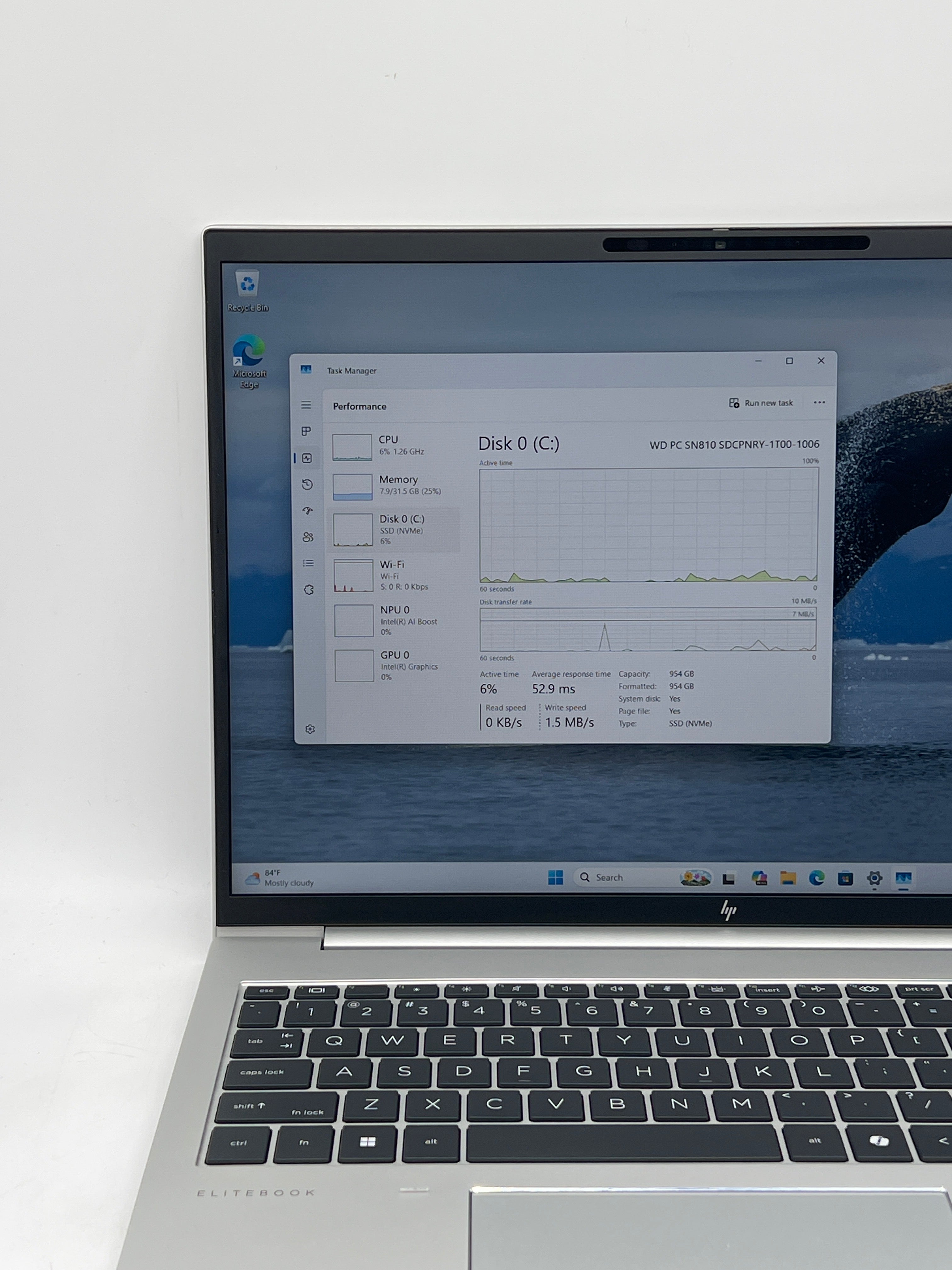 HP Elitebook 860 G11 Ultra 7 155U 32GB RAM 1TB SSD